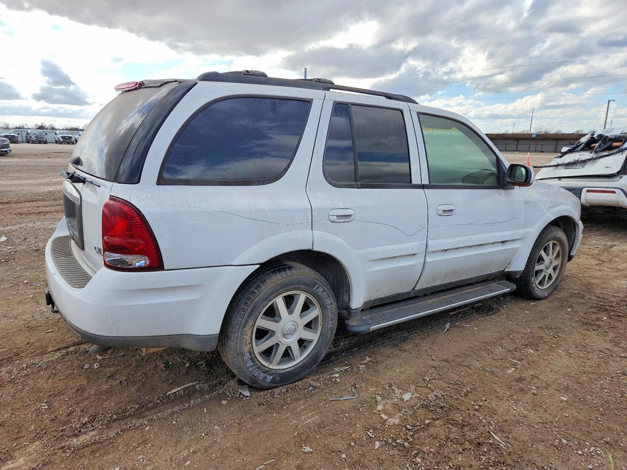 2004 Buick Rainier Cxl White vin: 5GADS13S142276469