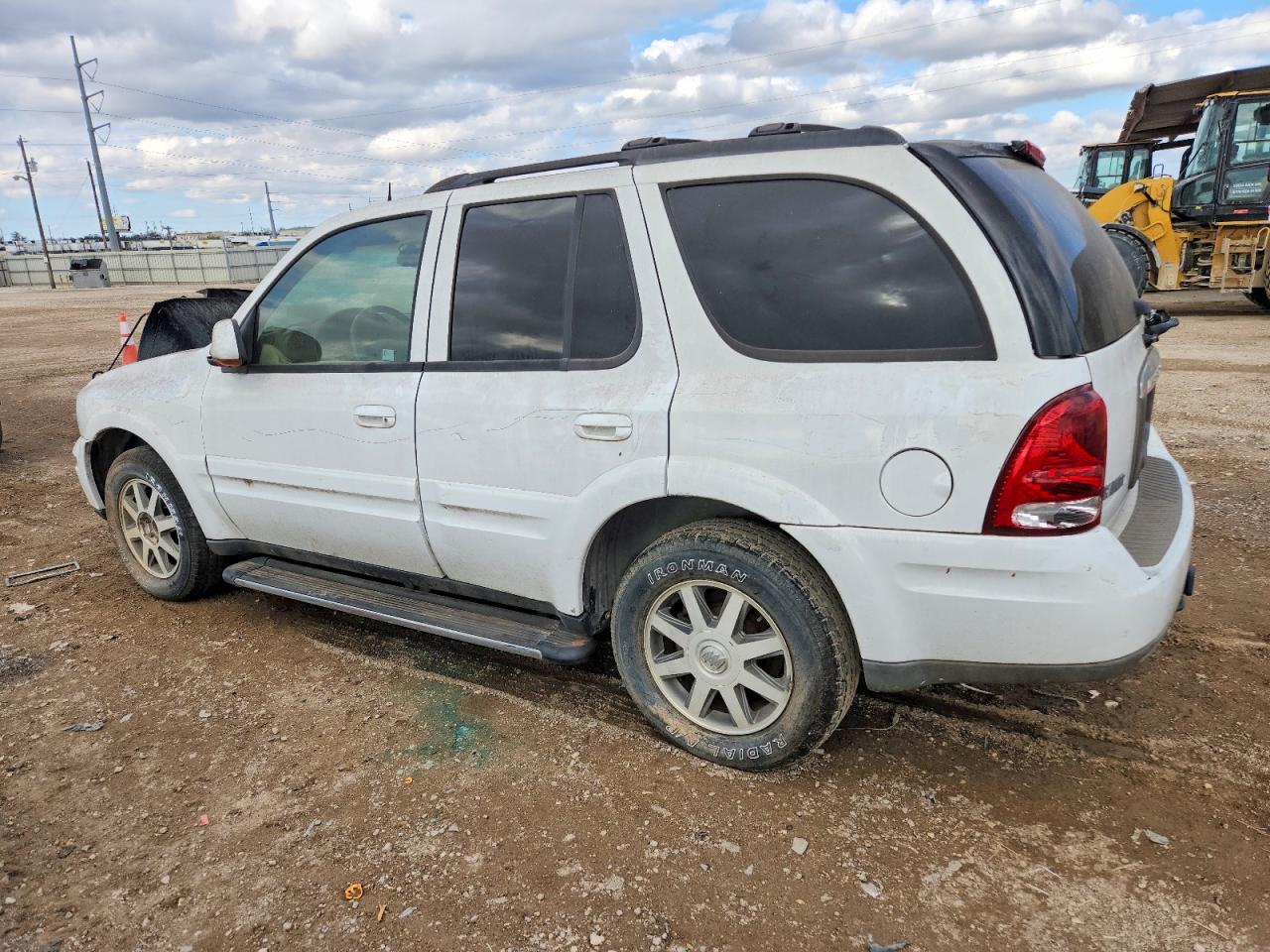 2004 Buick Rainier Cxl White vin: 5GADS13S142276469