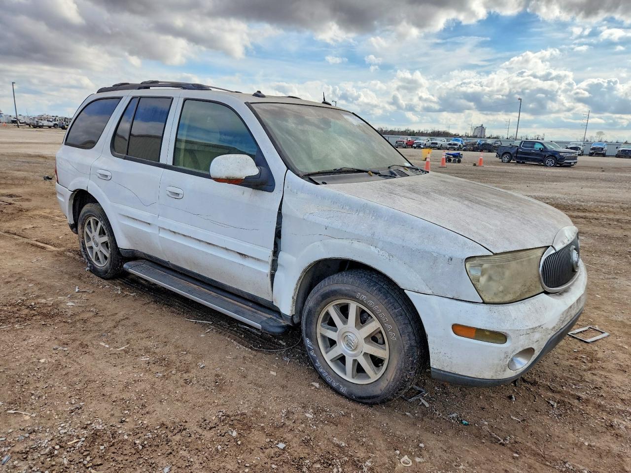 2004 Buick Rainier Cxl White vin: 5GADS13S142276469