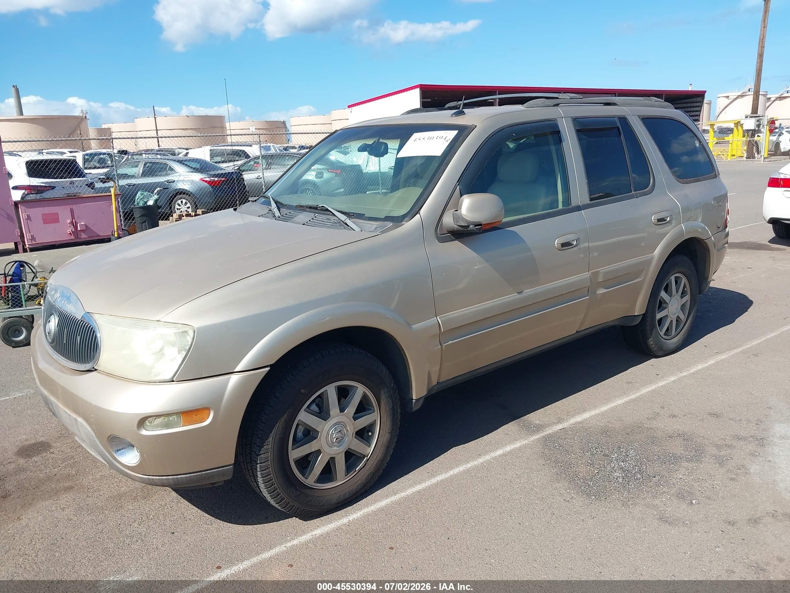 2004 Buick Rainier Cxl Plus Gold vin: 5GADS13S142293191