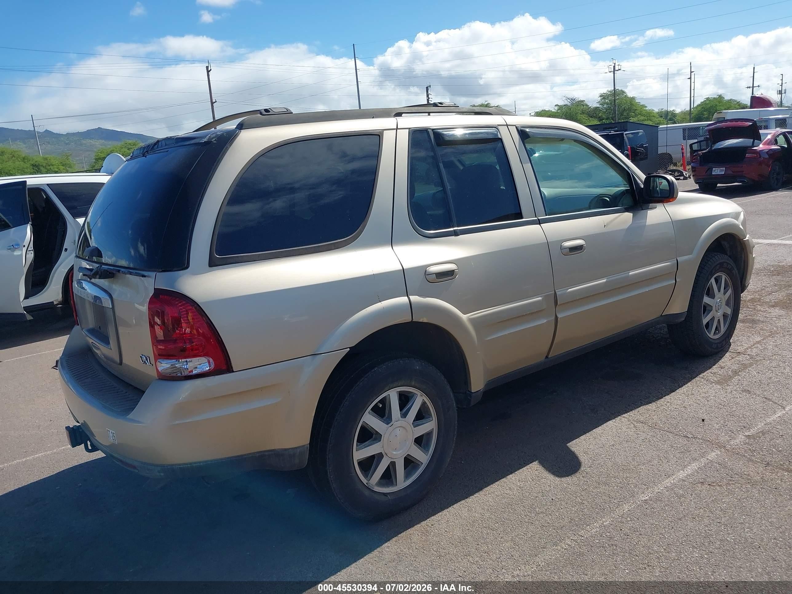 2004 Buick Rainier Cxl Plus Gold vin: 5GADS13S142293191