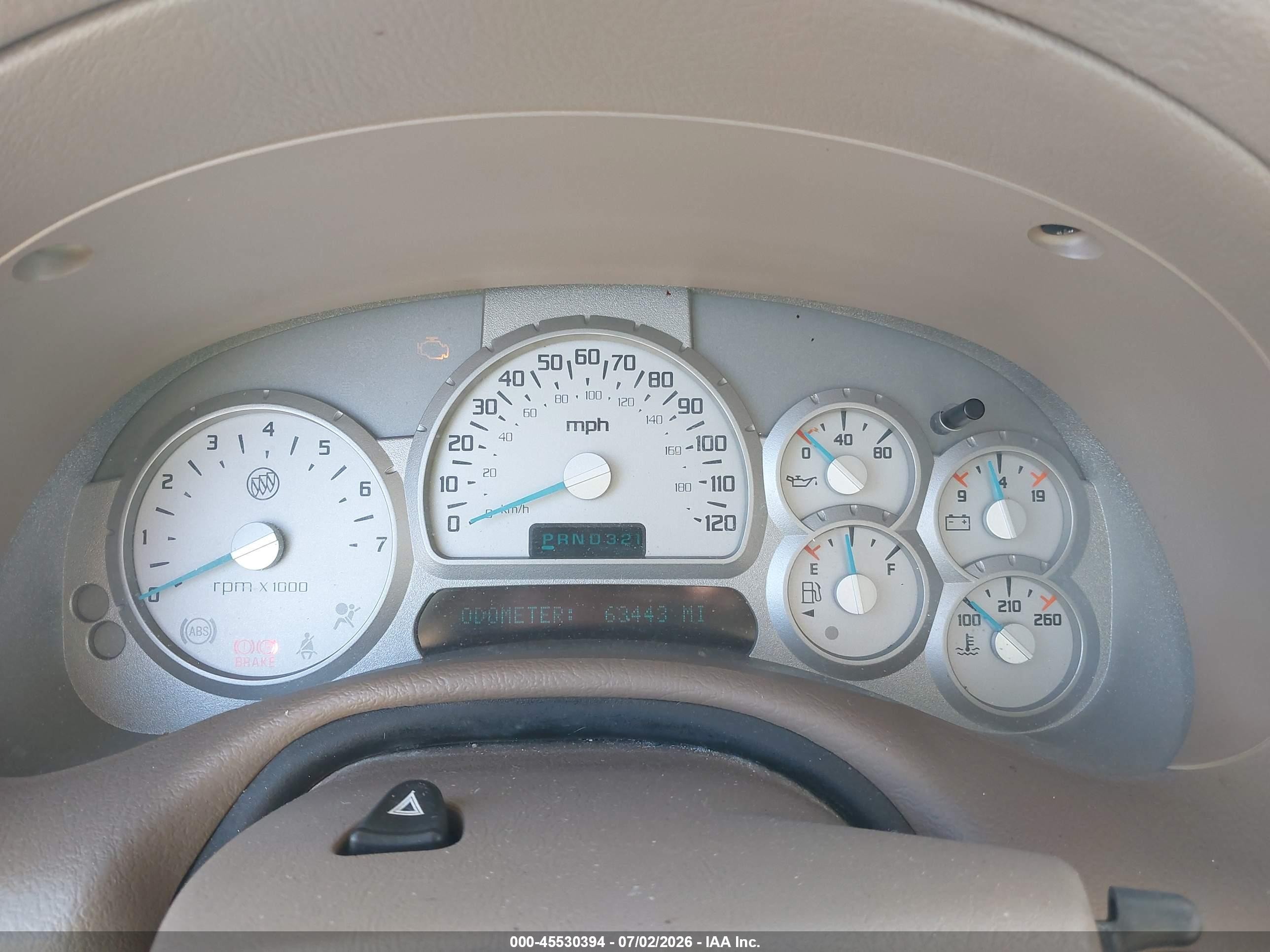 2004 Buick Rainier Cxl Plus Gold vin: 5GADS13S142293191