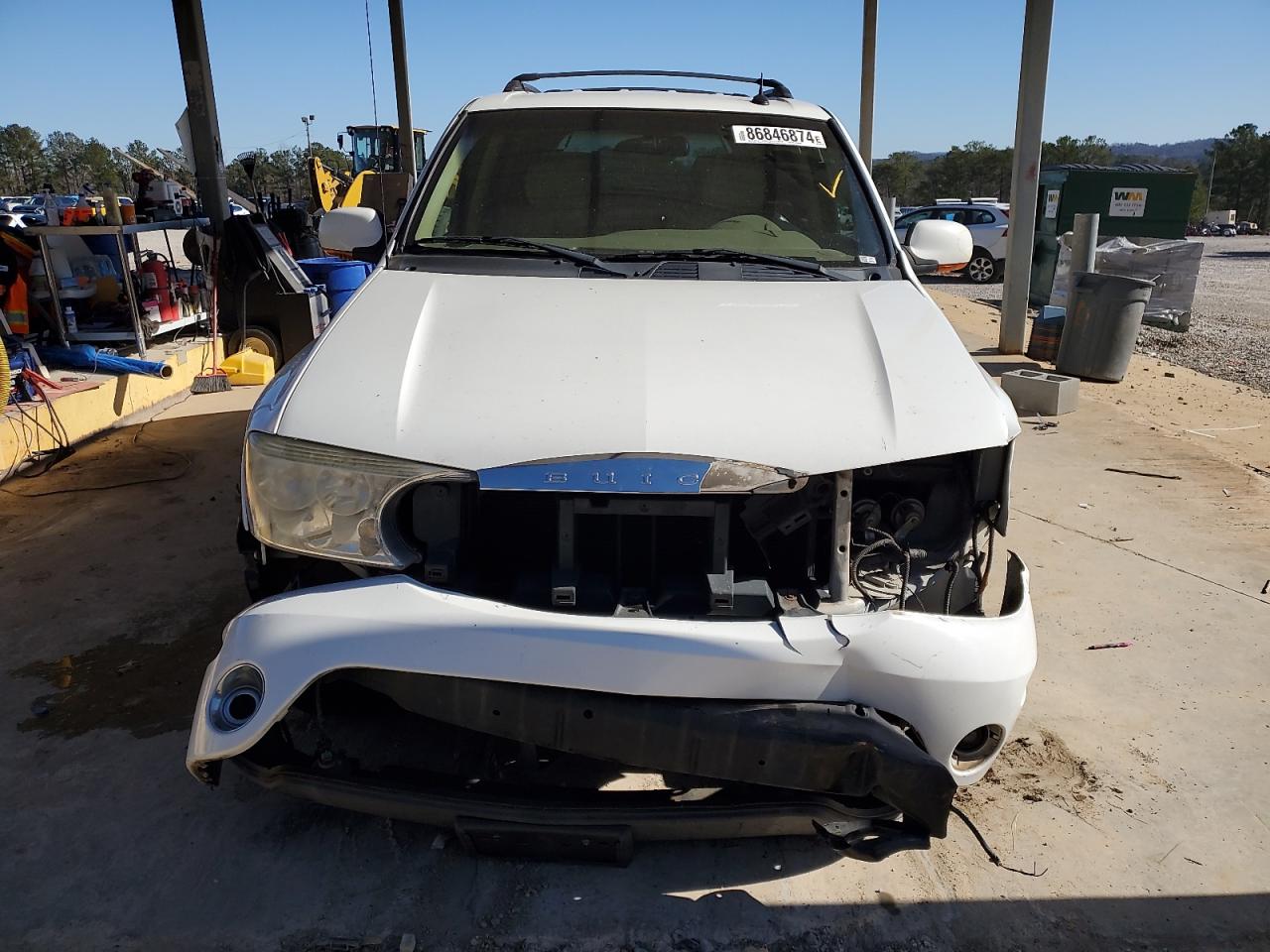 2004 Buick Rainier Cxl White vin: 5GADS13S542234497