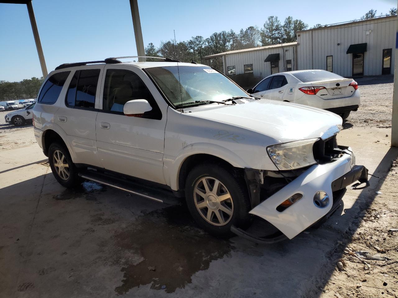 2004 Buick Rainier Cxl White vin: 5GADS13S542234497