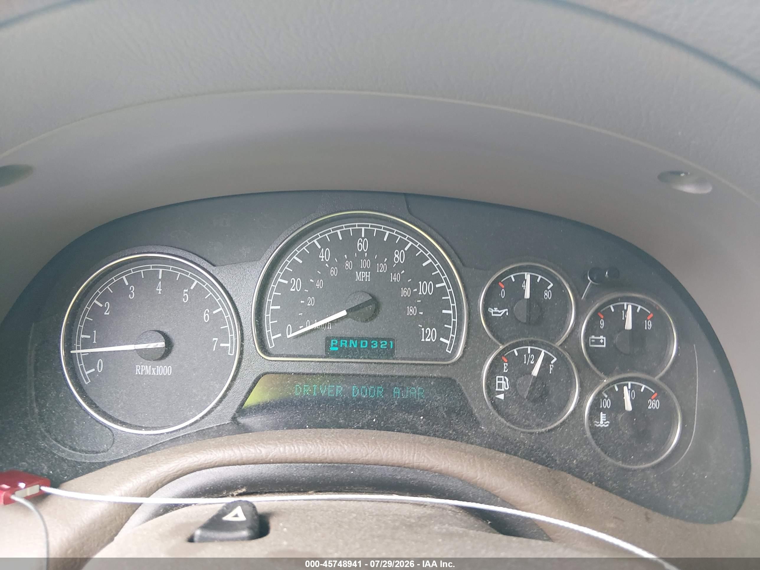 2005 Buick Rainier Cxl Black vin: 5GADS13S552125894