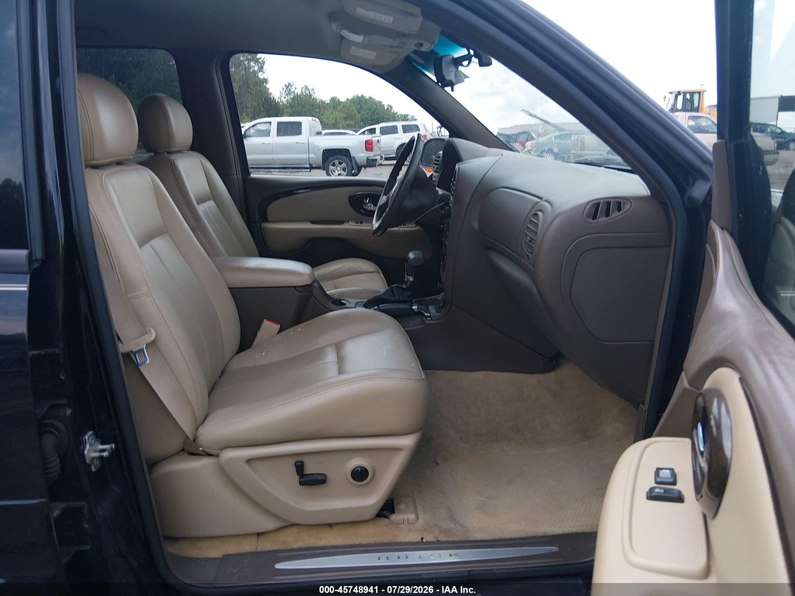 2005 Buick Rainier Cxl Black vin: 5GADS13S552125894