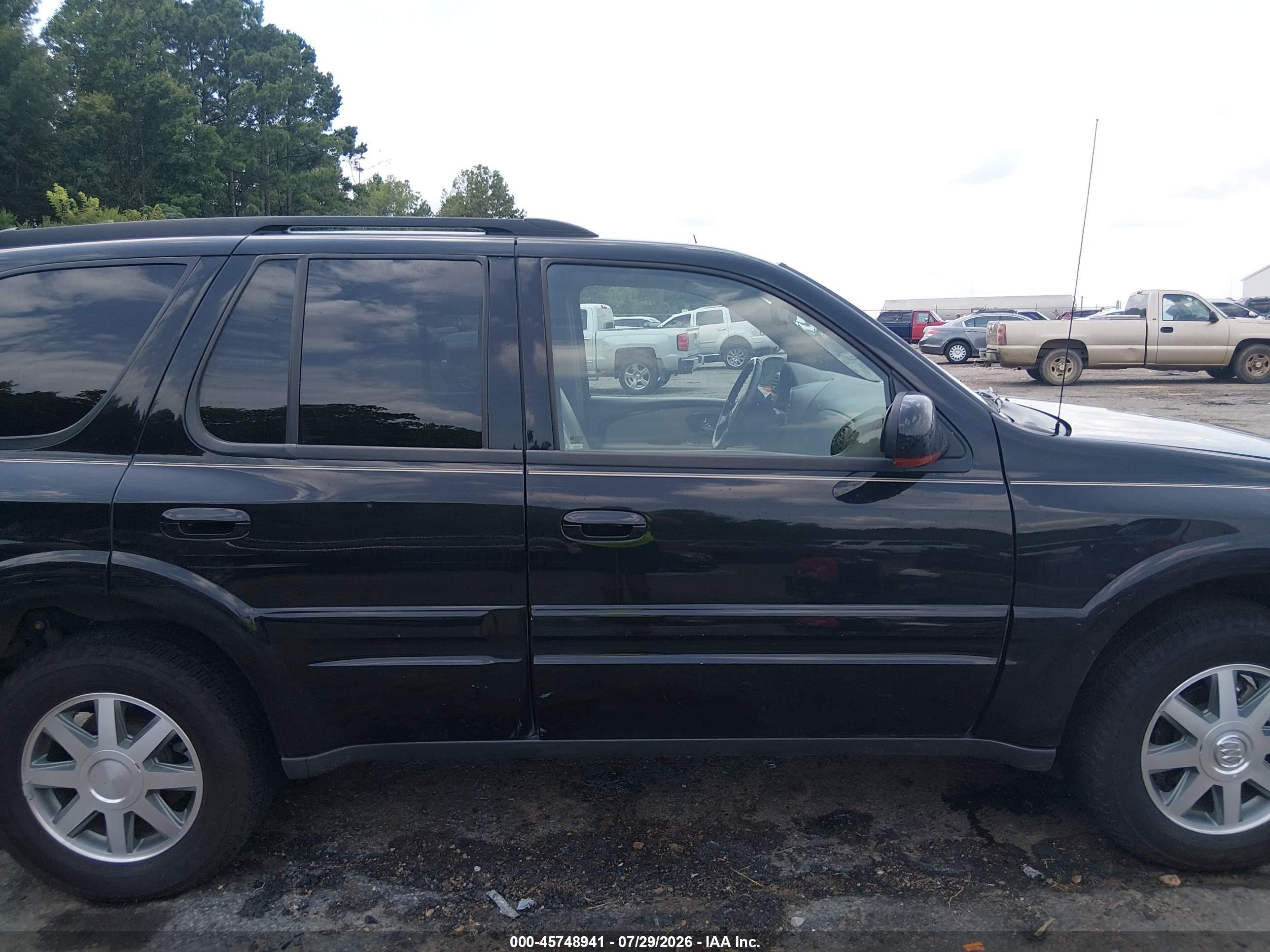 2005 Buick Rainier Cxl Black vin: 5GADS13S552125894