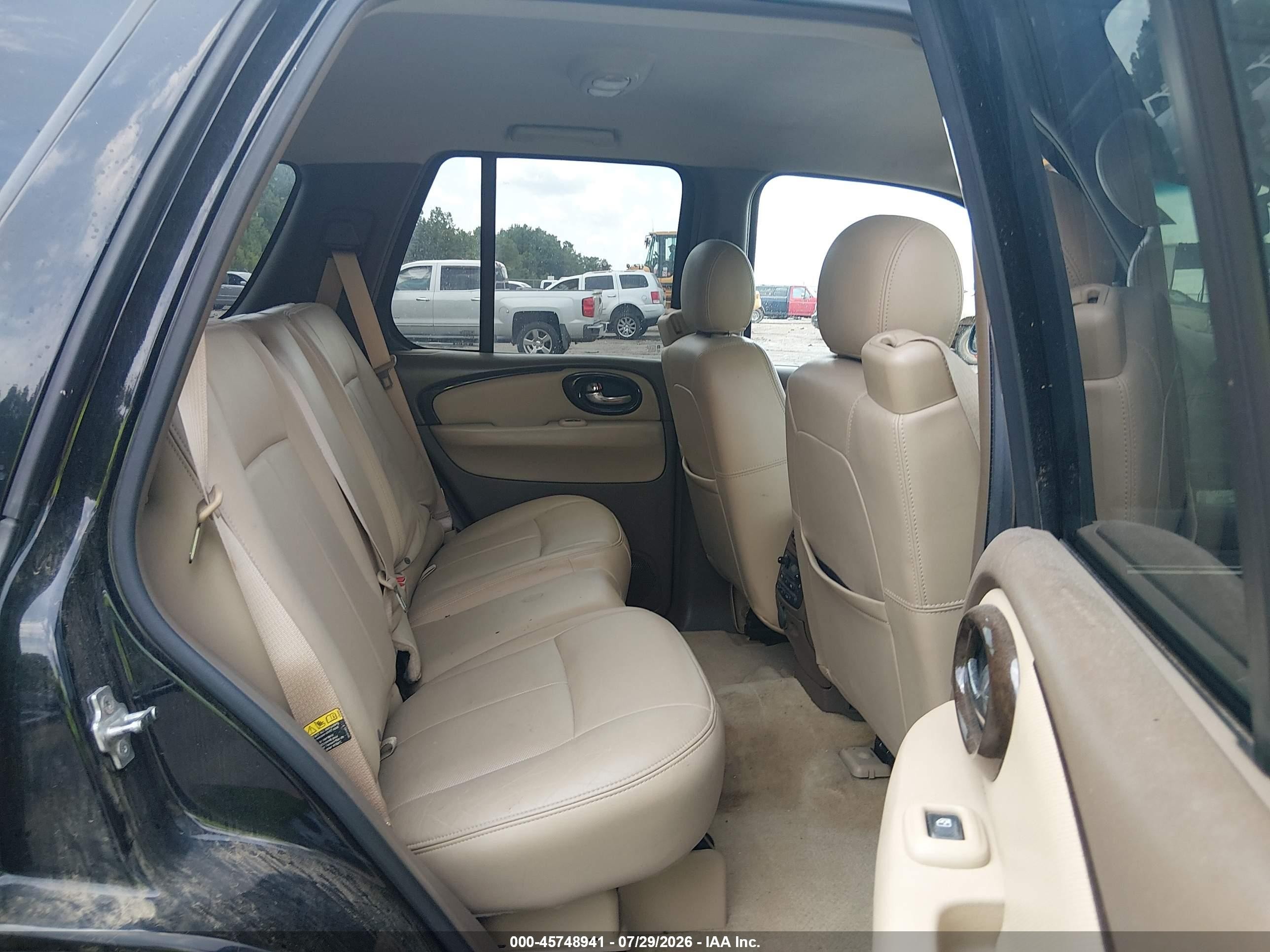 2005 Buick Rainier Cxl Black vin: 5GADS13S552125894
