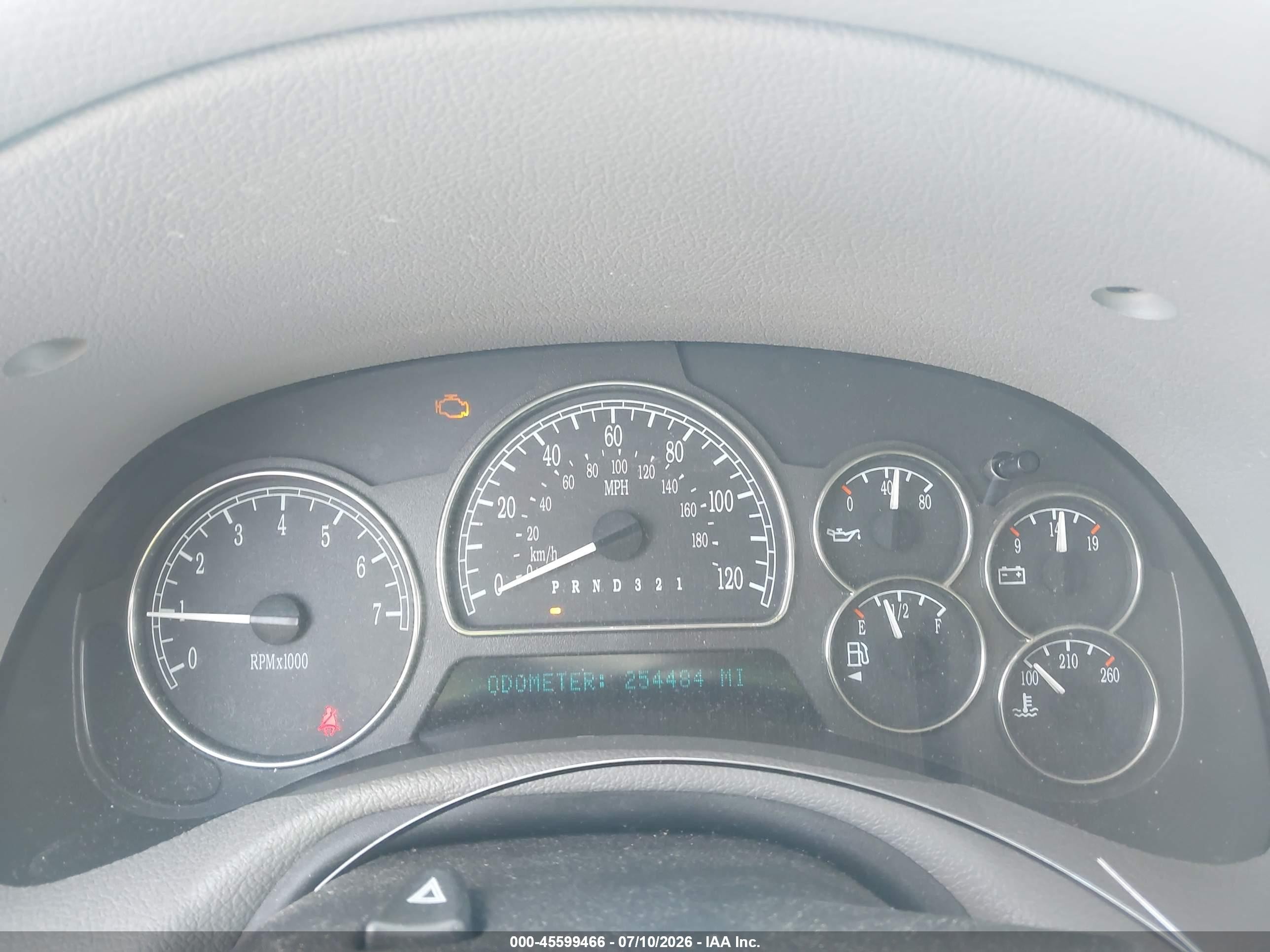 2006 Buick Rainier Cxl White vin: 5GADS13S562232963