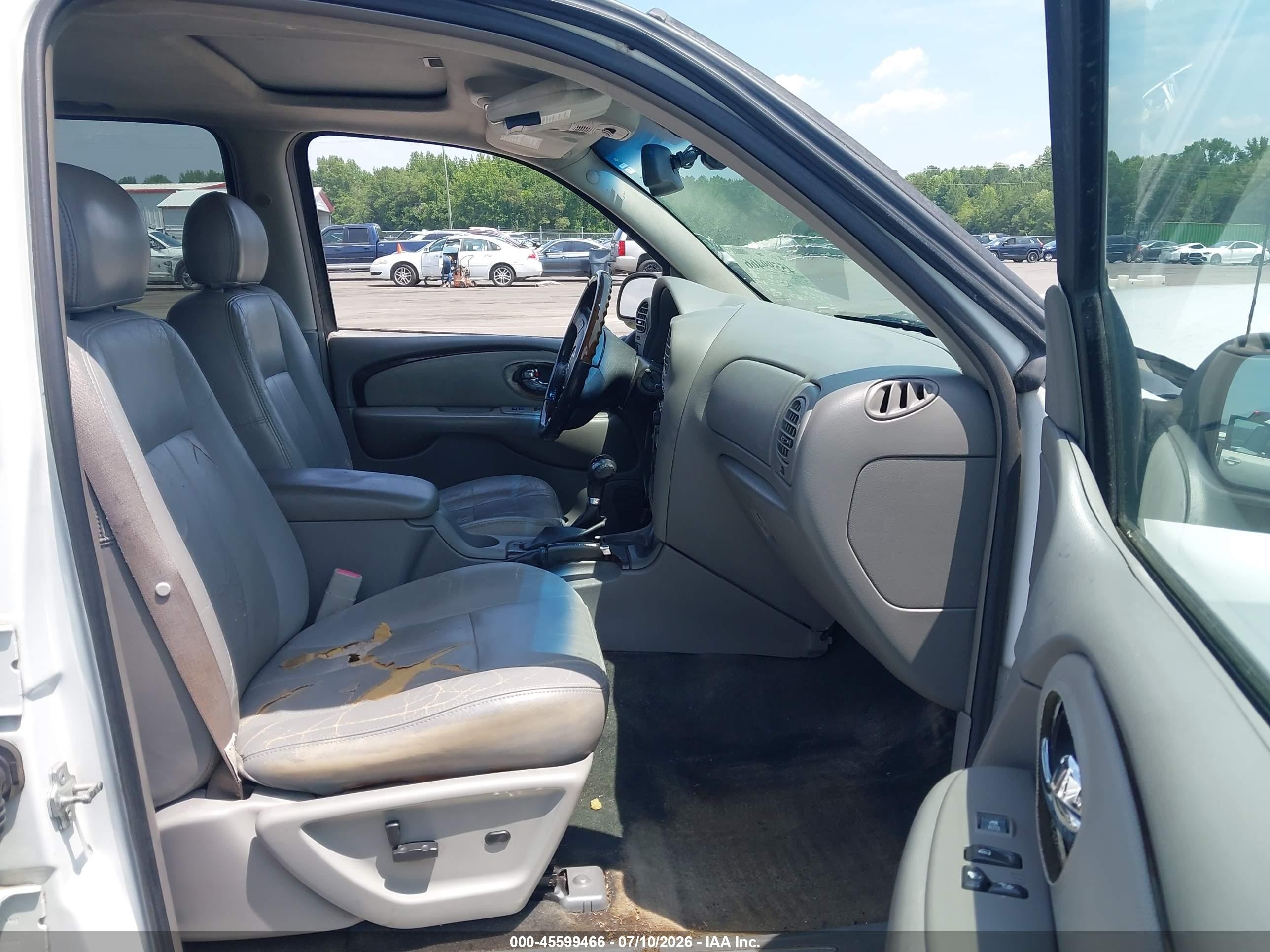 2006 Buick Rainier Cxl White vin: 5GADS13S562232963