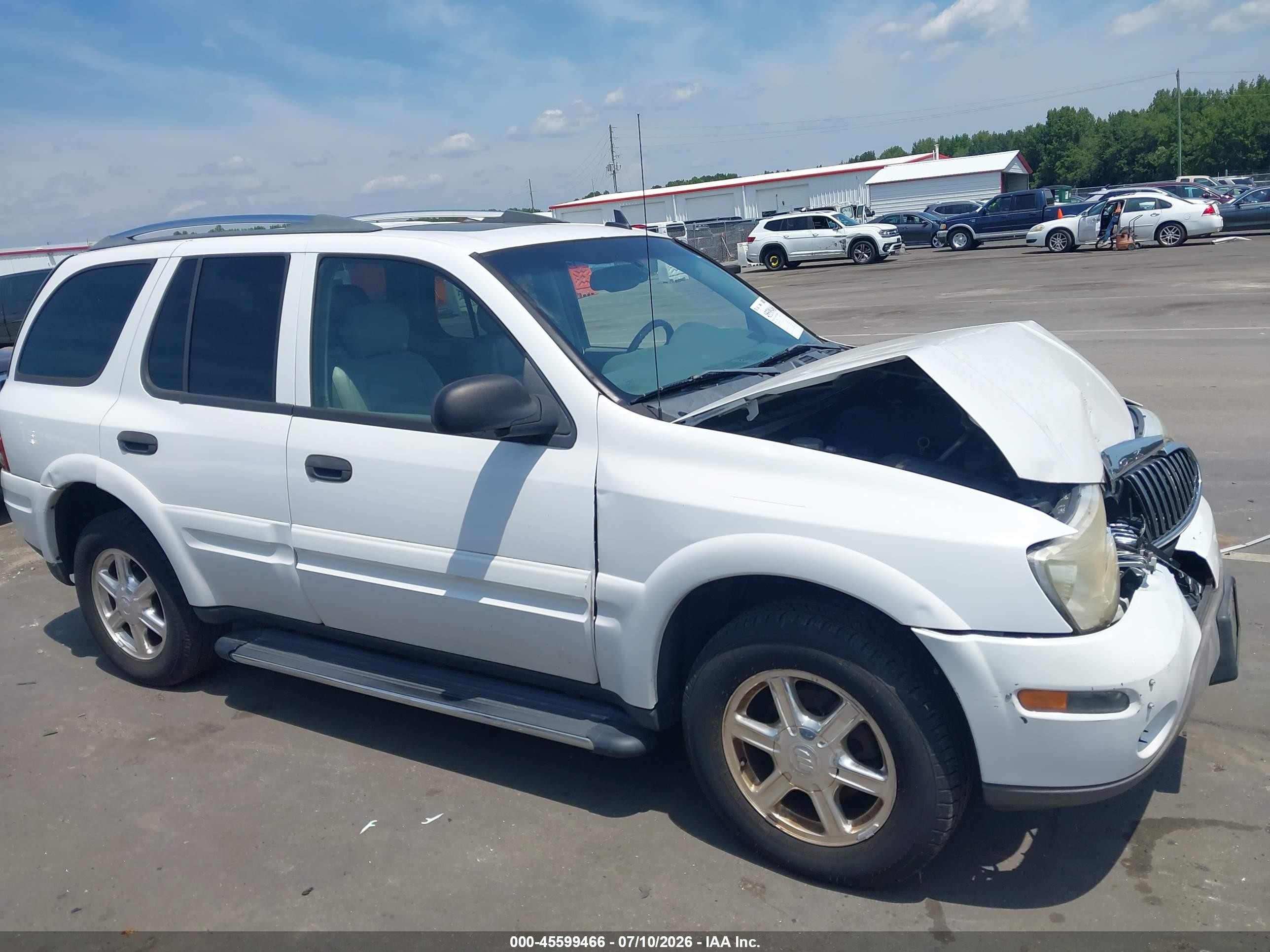 2006 Buick Rainier Cxl White vin: 5GADS13S562232963