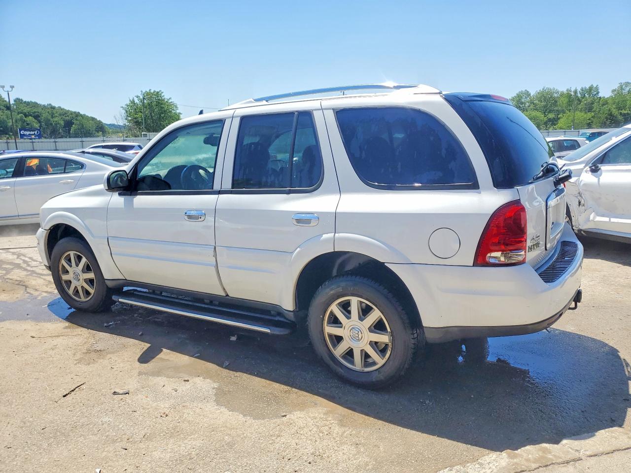 2007 Buick Rainier Cxl White vin: 5GADS13S572124781