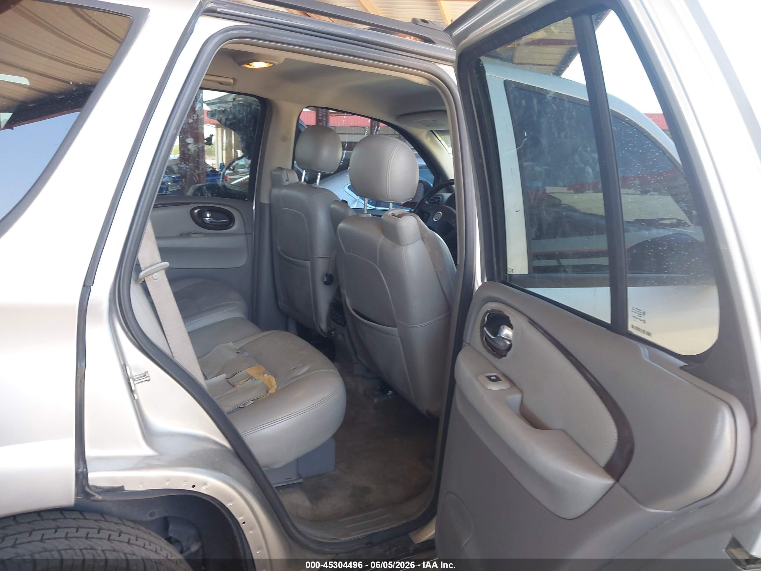 2005 Buick Rainier Cxl Gray vin: 5GADS13S652367786