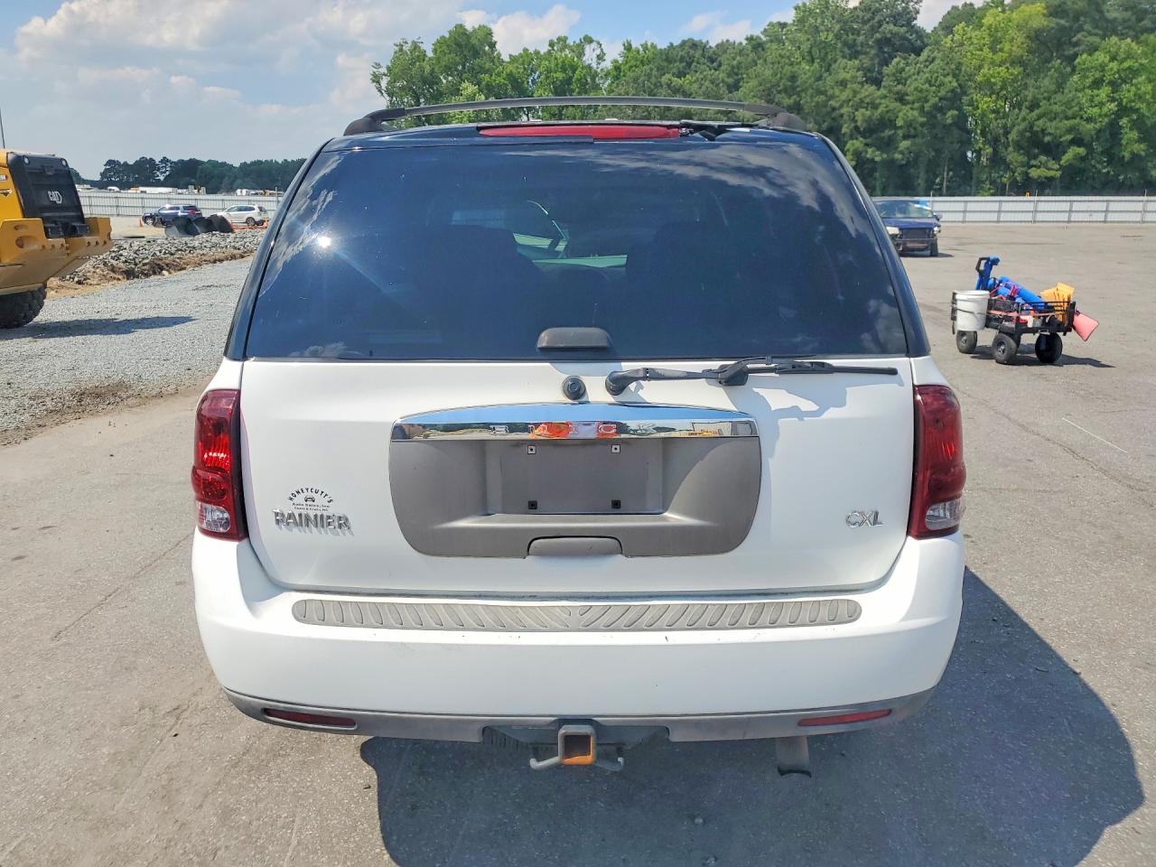 2004 Buick Rainier Cxl White vin: 5GADS13S742178465