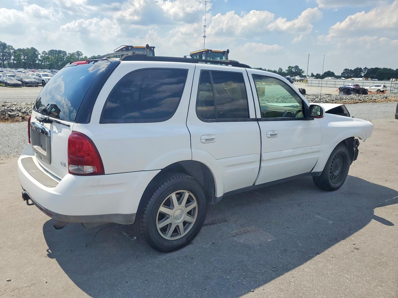 2004 Buick Rainier Cxl White vin: 5GADS13S742178465