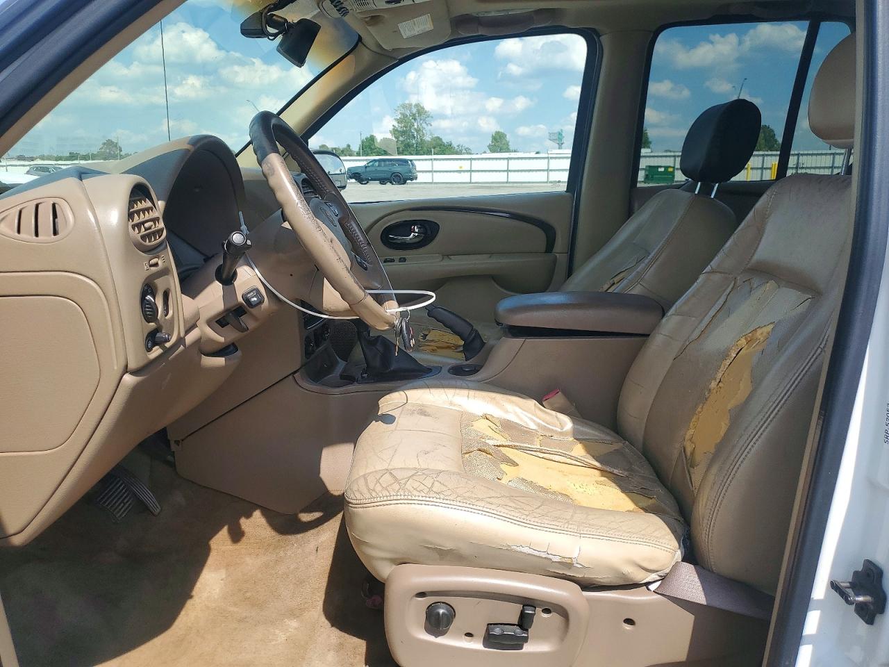 2004 Buick Rainier Cxl White vin: 5GADS13S742178465