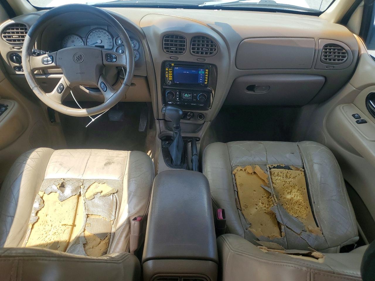 2004 Buick Rainier Cxl White vin: 5GADS13S742178465