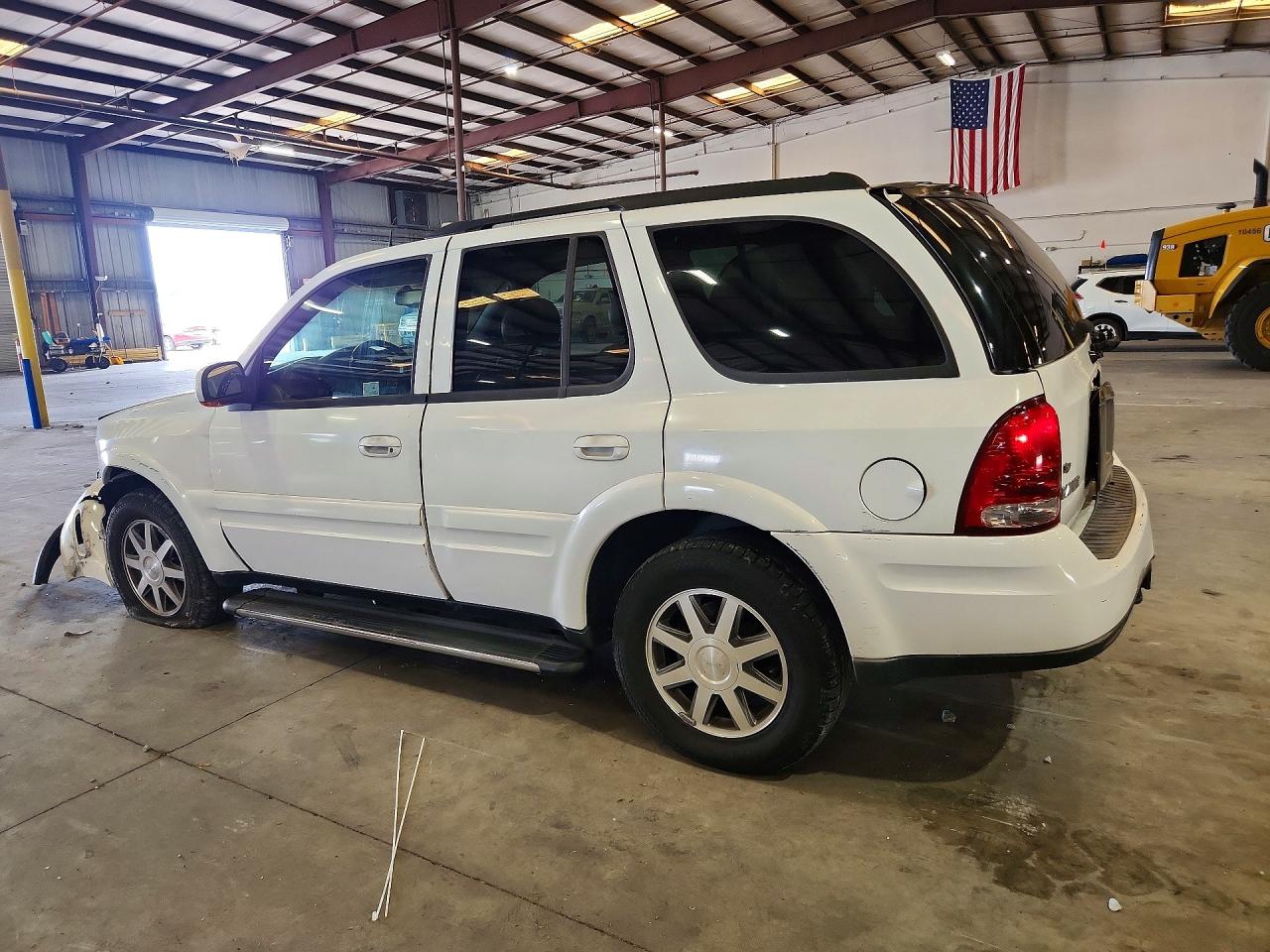 2005 Buick Rainier Cxl White vin: 5GADS13SX52151021