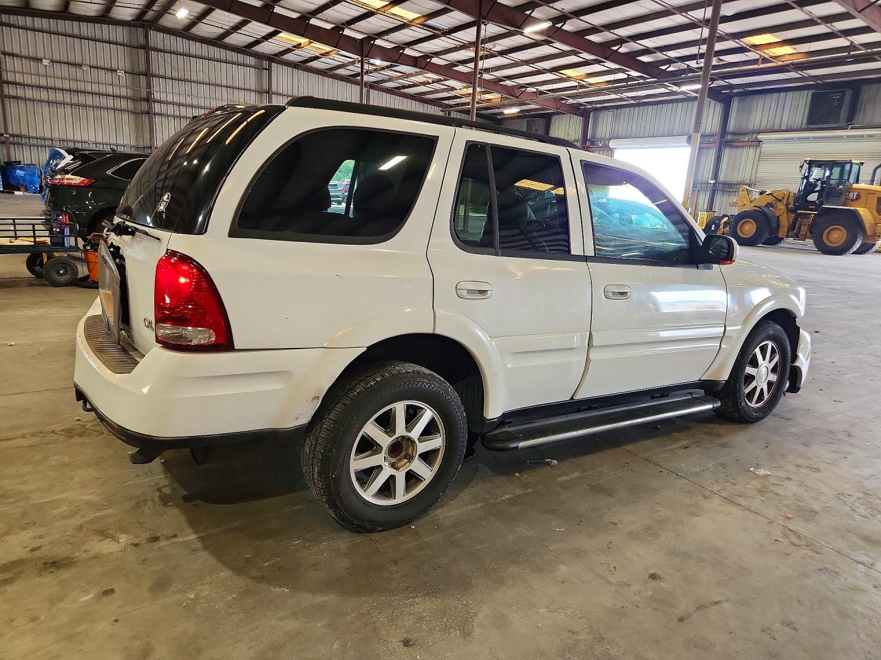 2005 Buick Rainier Cxl White vin: 5GADS13SX52151021