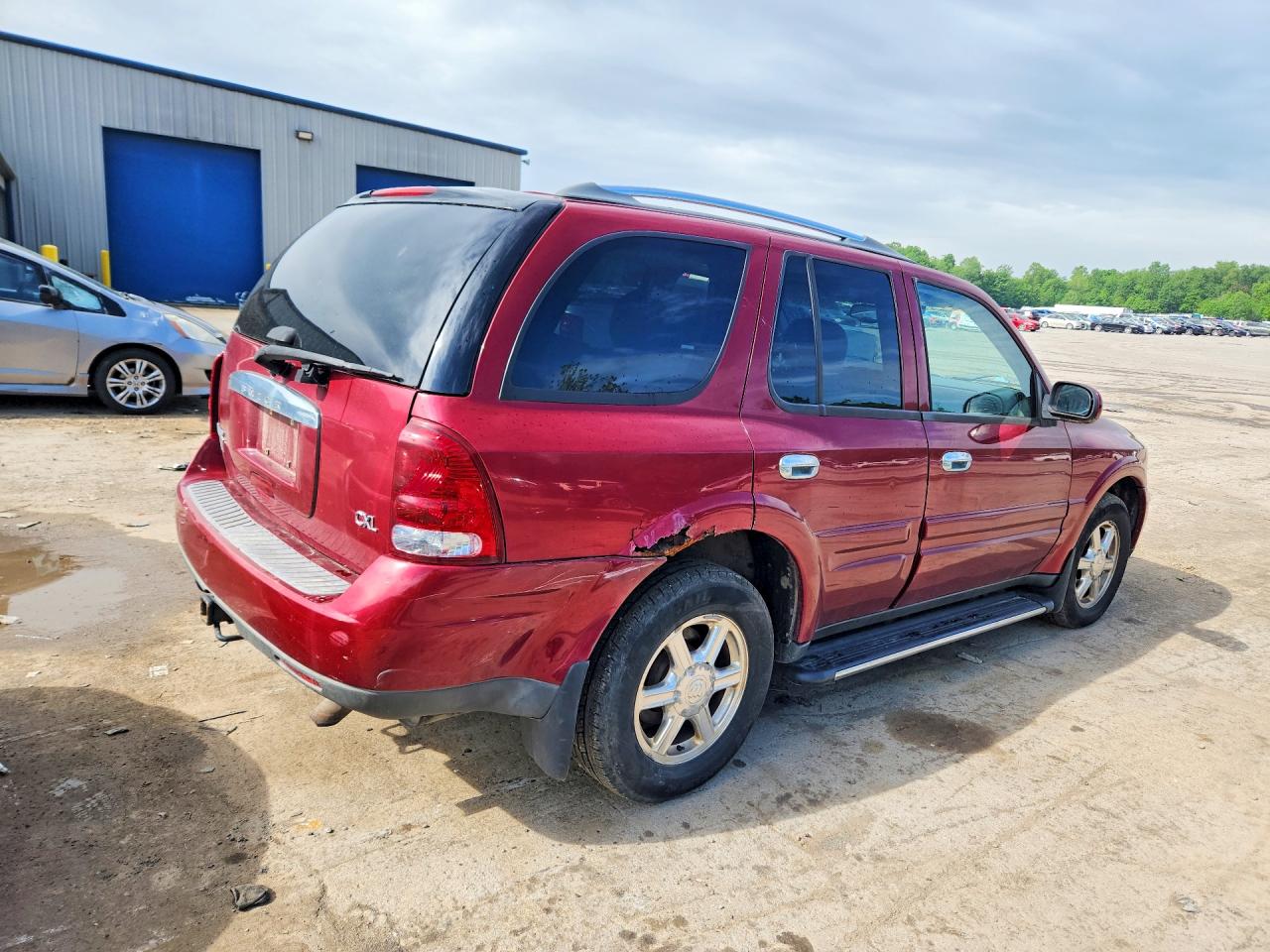 2006 Buick Rainier Cxl Red vin: 5GADT13S062230860