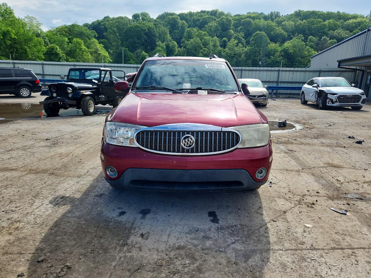 2006 Buick Rainier Cxl Red vin: 5GADT13S062230860