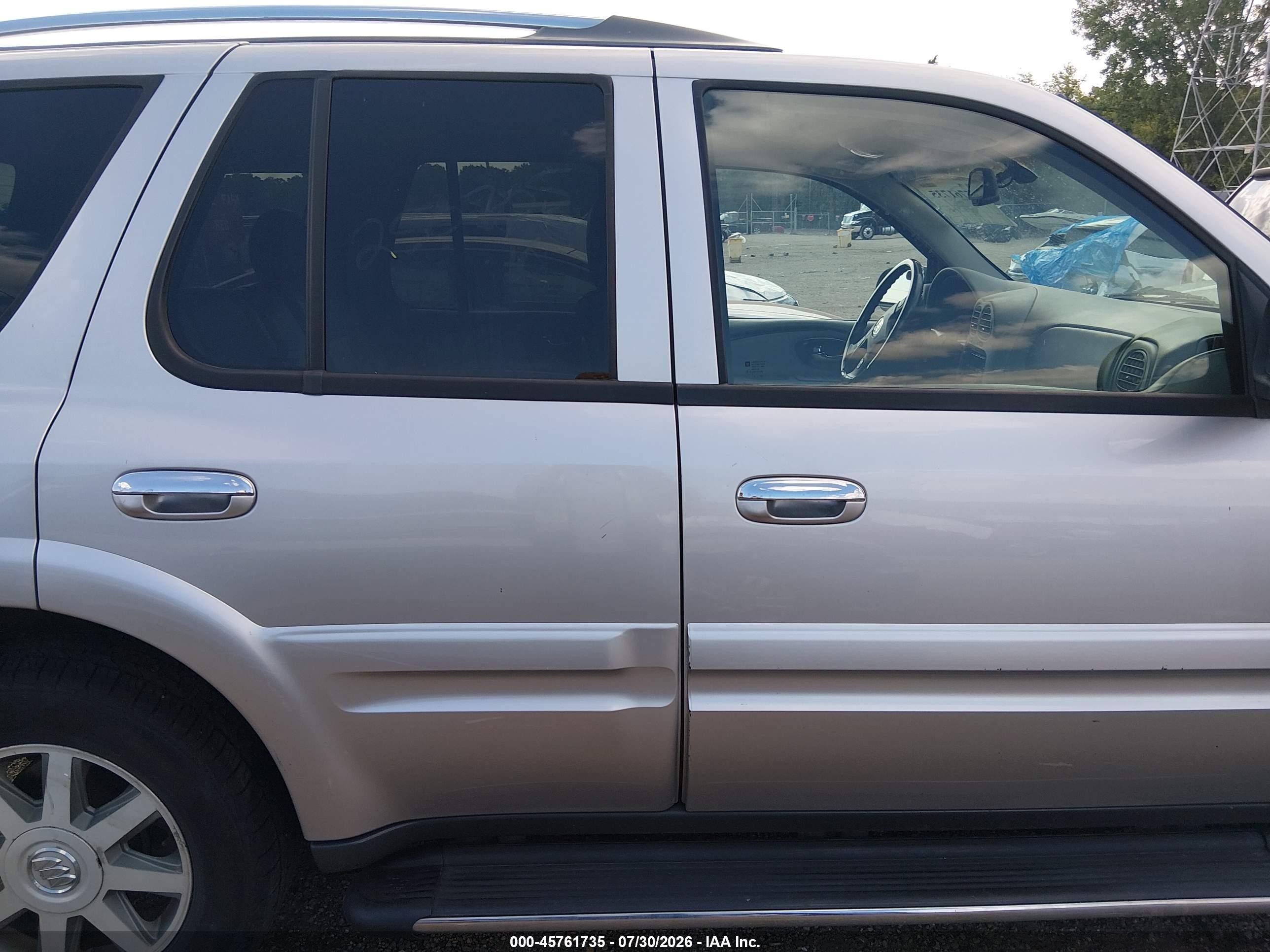 2006 Buick Rainier Cxl Серебряный vin: 5GADT13S062250705