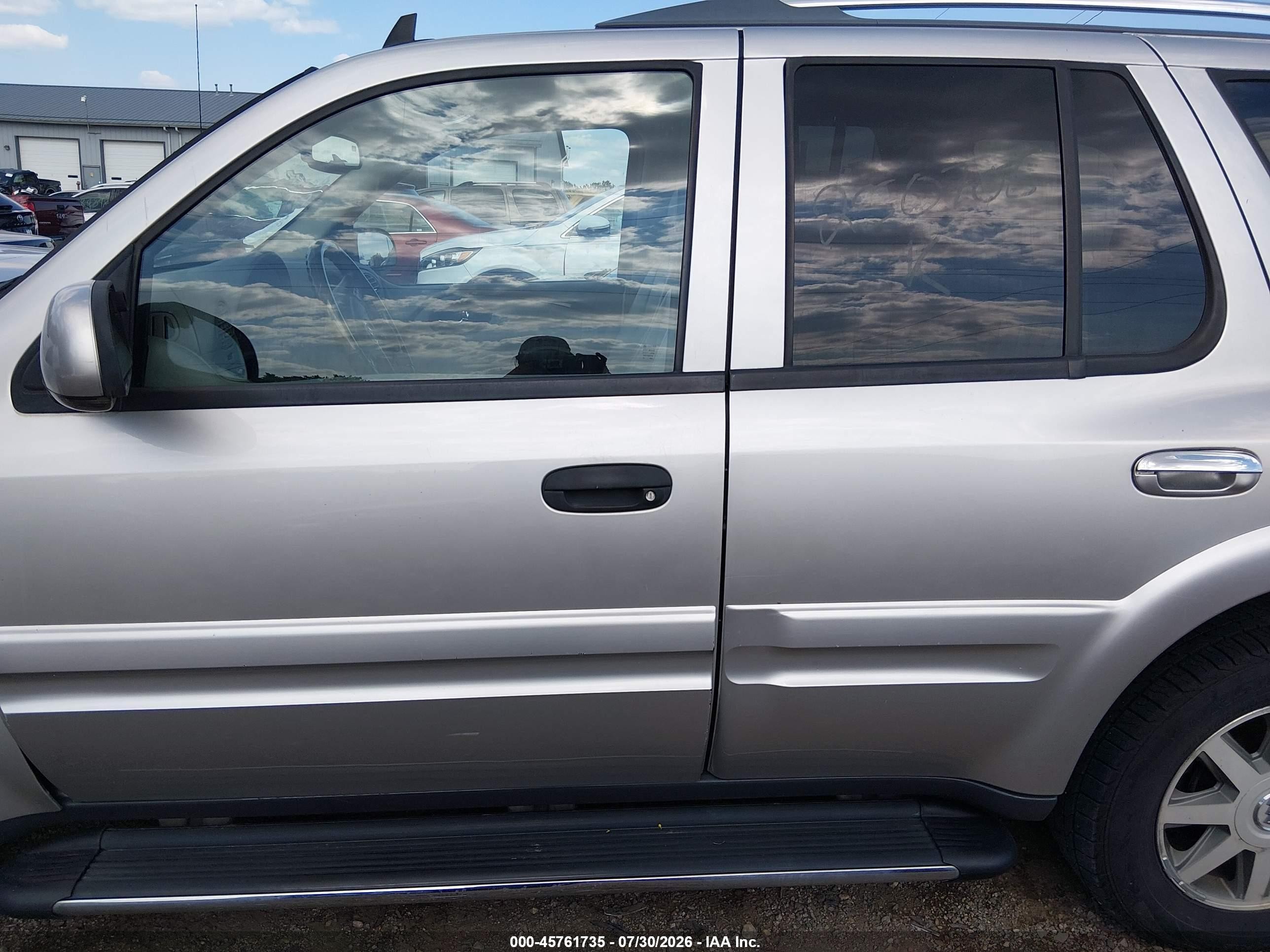 2006 Buick Rainier Cxl Серебряный vin: 5GADT13S062250705