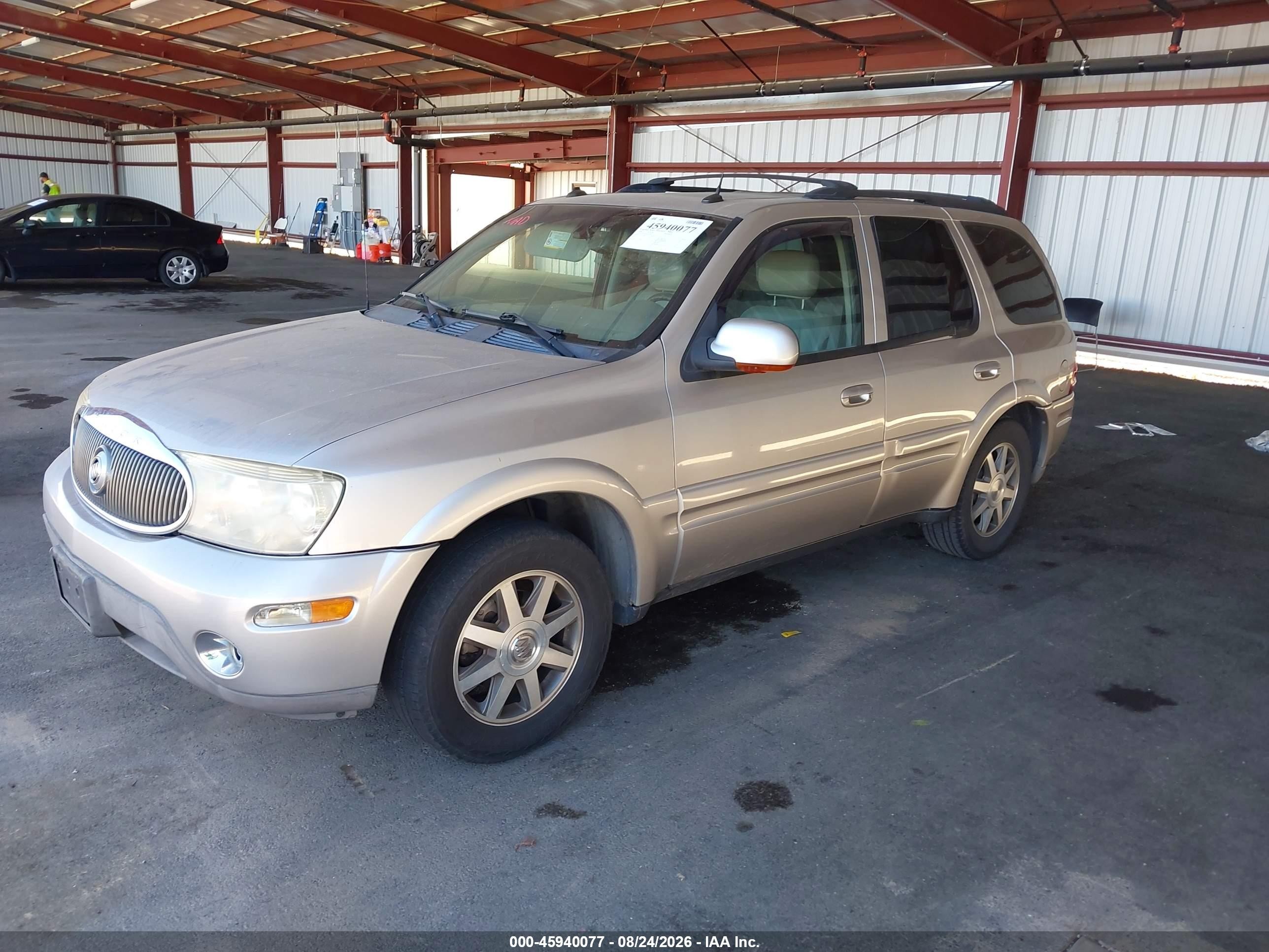 2004 Buick Rainier Cxl Plus Silver vin: 5GADT13S142149055