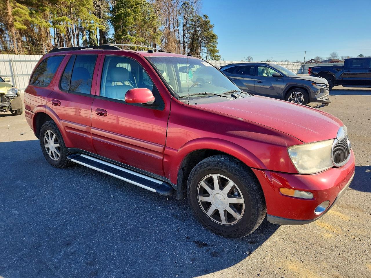 2005 Buick Rainier Cxl Красный vin: 5GADT13S152143242