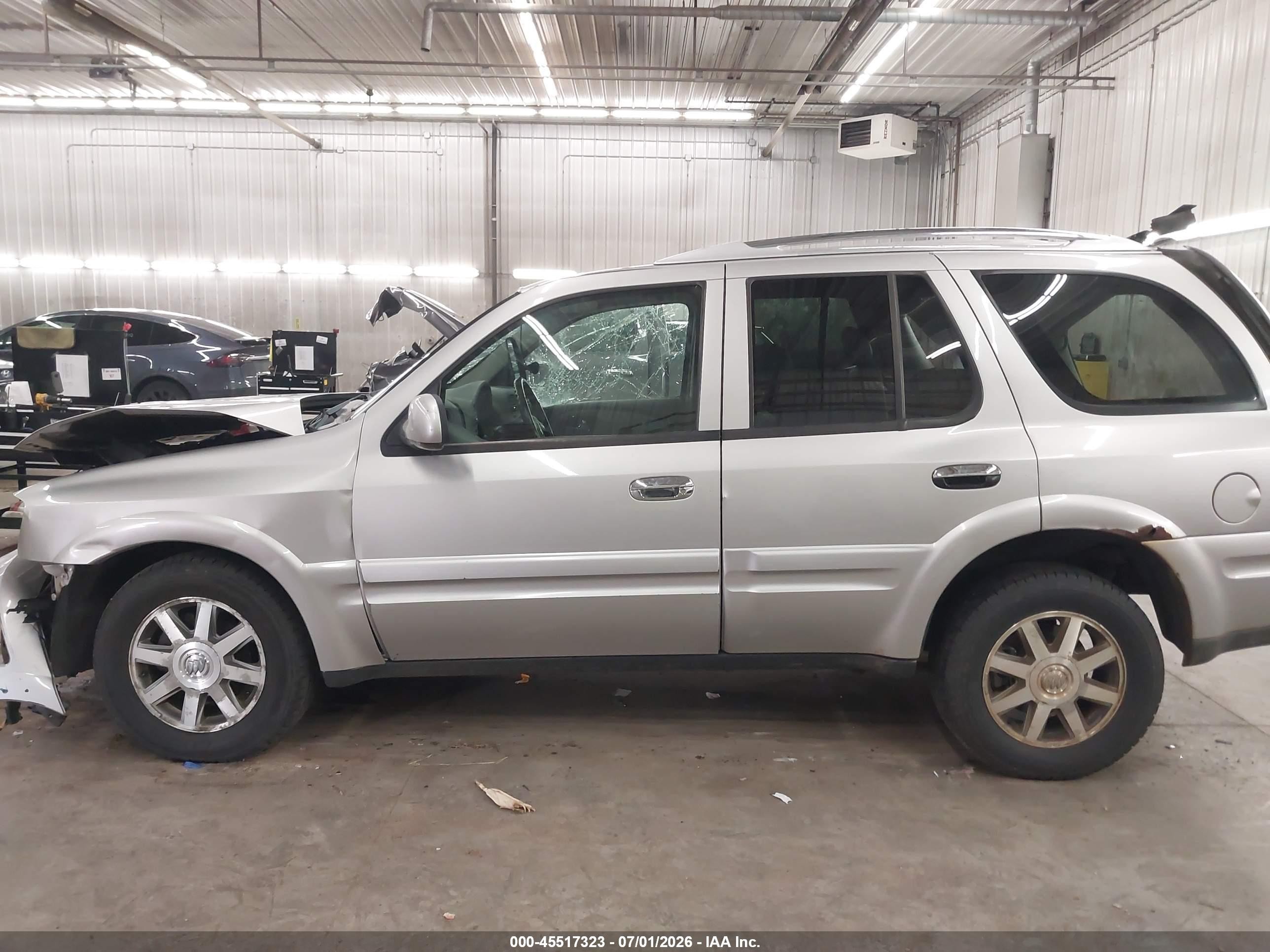 2006 Buick Rainier Cxl Silver vin: 5GADT13S162329588