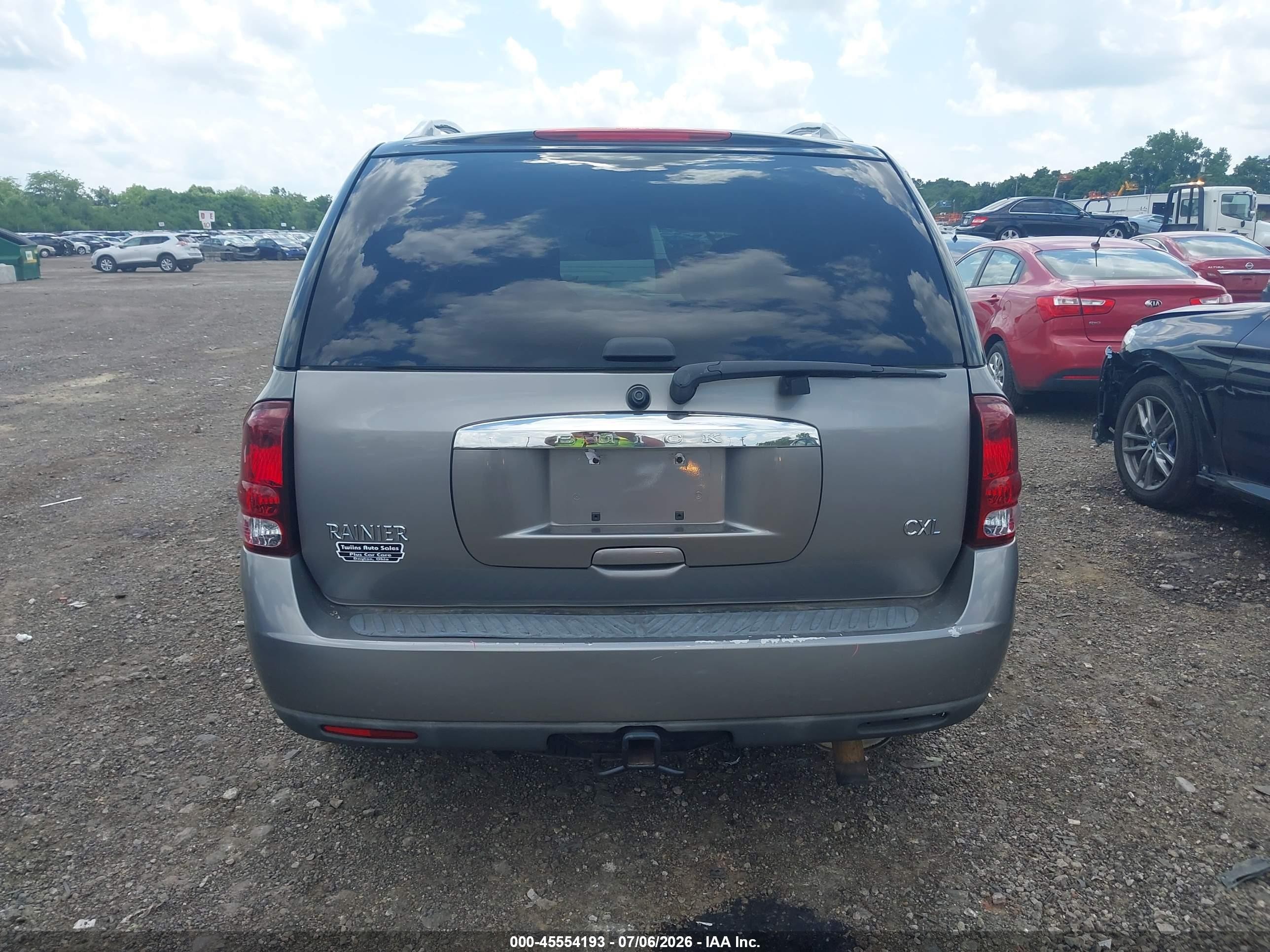 2007 Buick Rainier Cxl Champagne vin: 5GADT13S172120451
