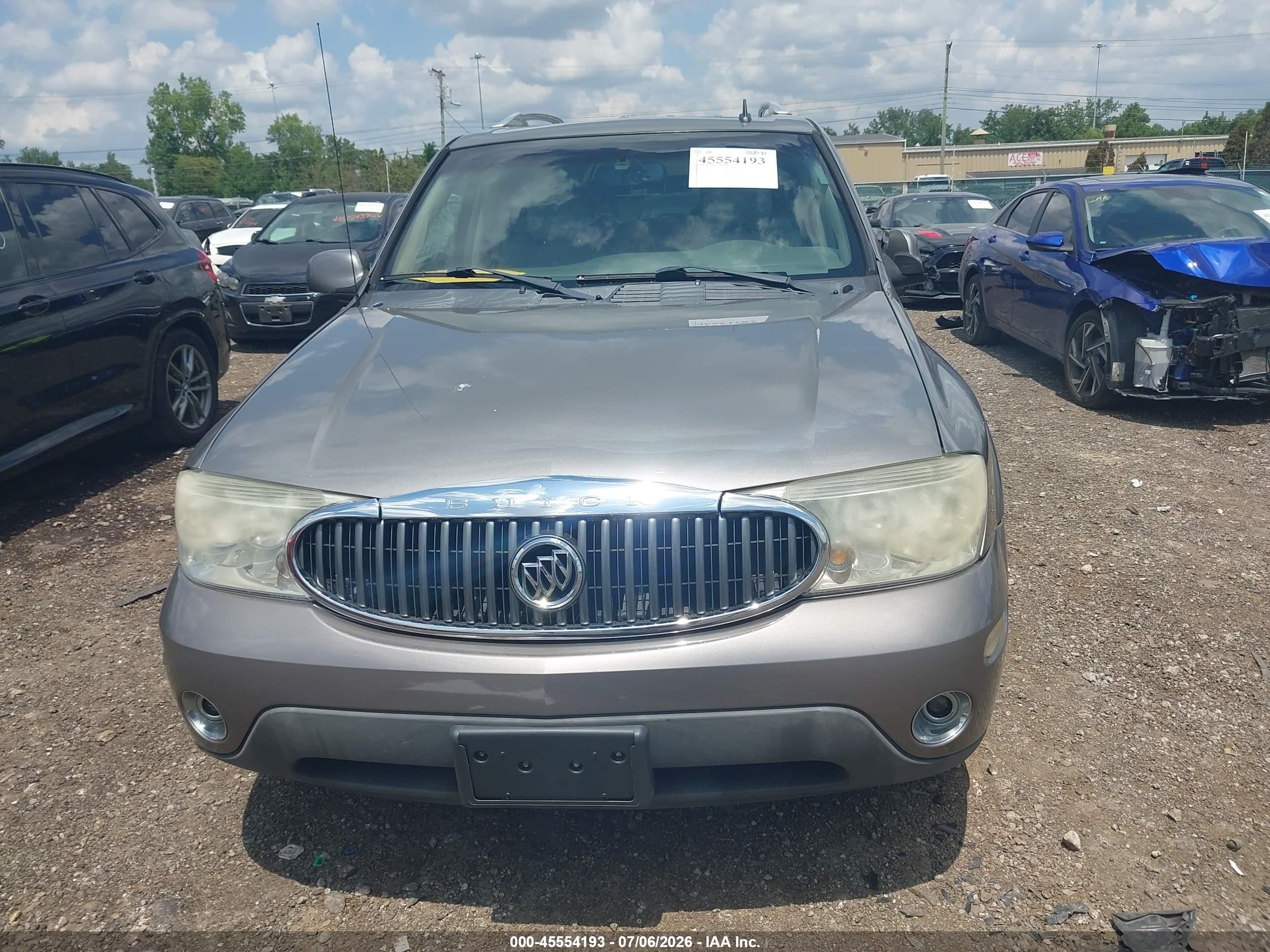 2007 Buick Rainier Cxl Champagne vin: 5GADT13S172120451