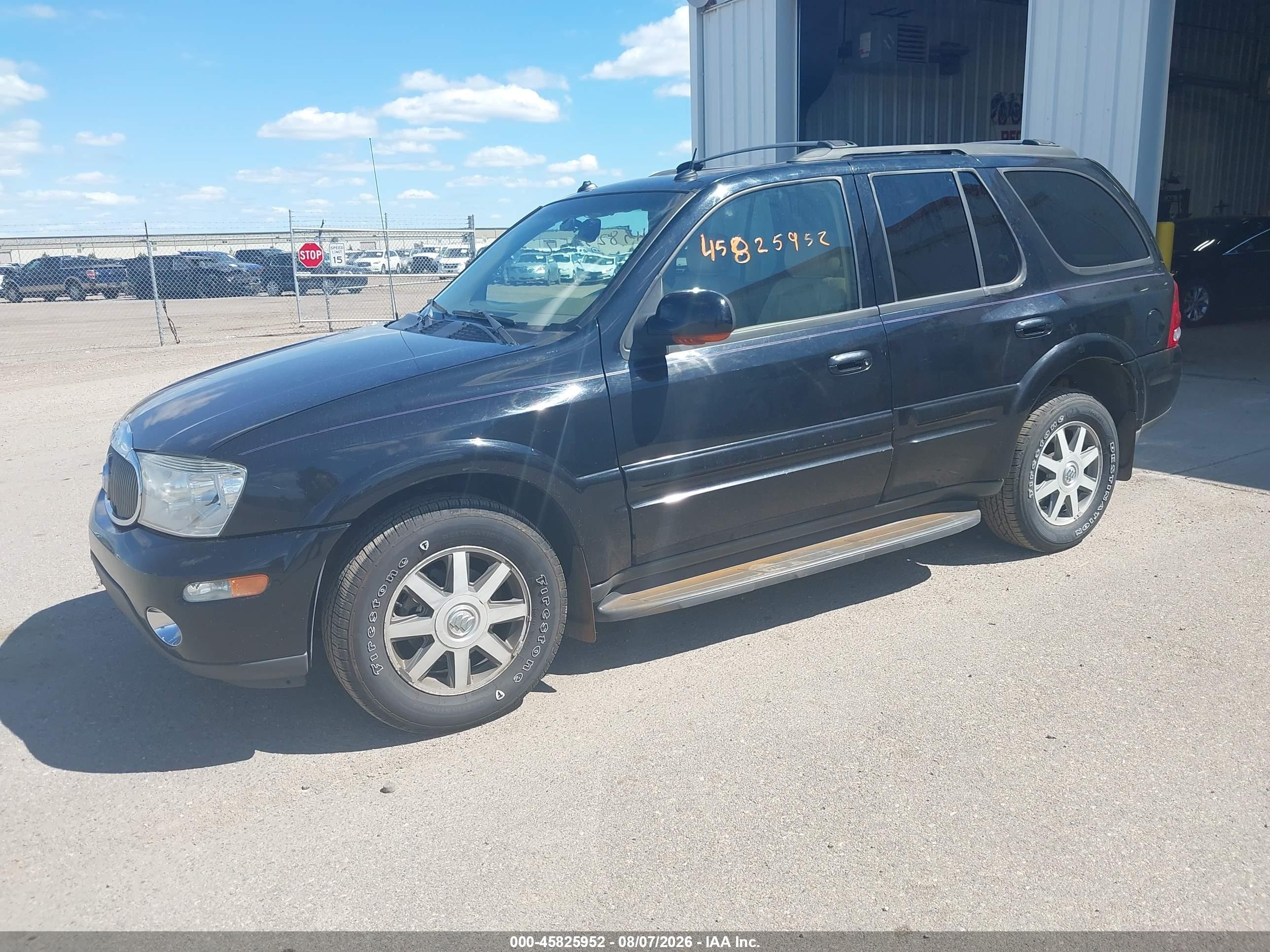 2004 Buick Rainier Cxl Plus Black vin: 5GADT13S242191816