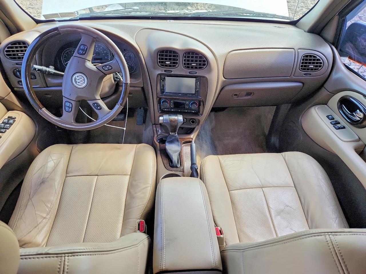 2005 Buick Rainier Cxl White vin: 5GADT13S352203294