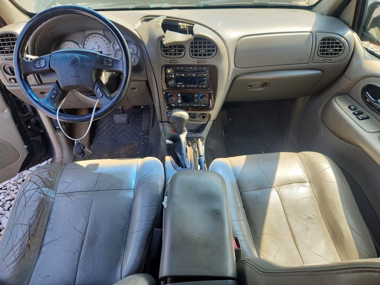 2004 Buick Rainier Cxl Black vin: 5GADT13S442304455