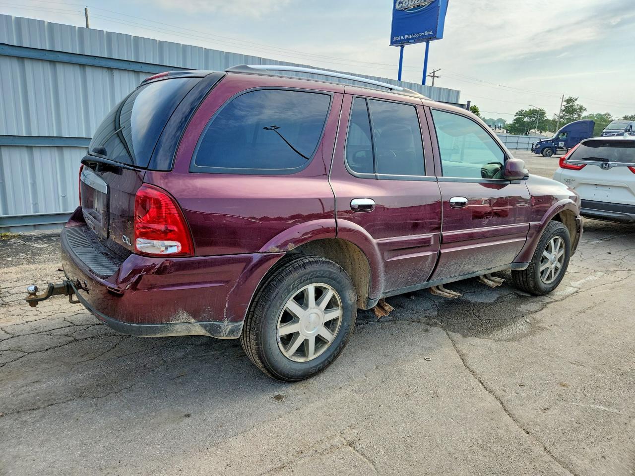2006 Buick Rainier Cxl Purple vin: 5GADT13S462162322