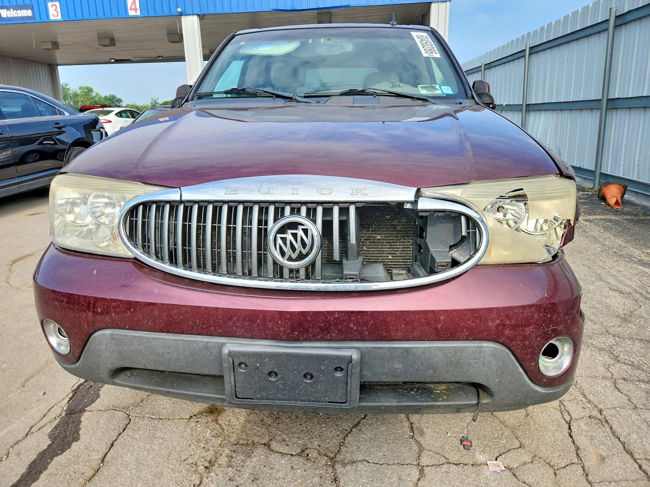 2006 Buick Rainier Cxl Purple vin: 5GADT13S462162322