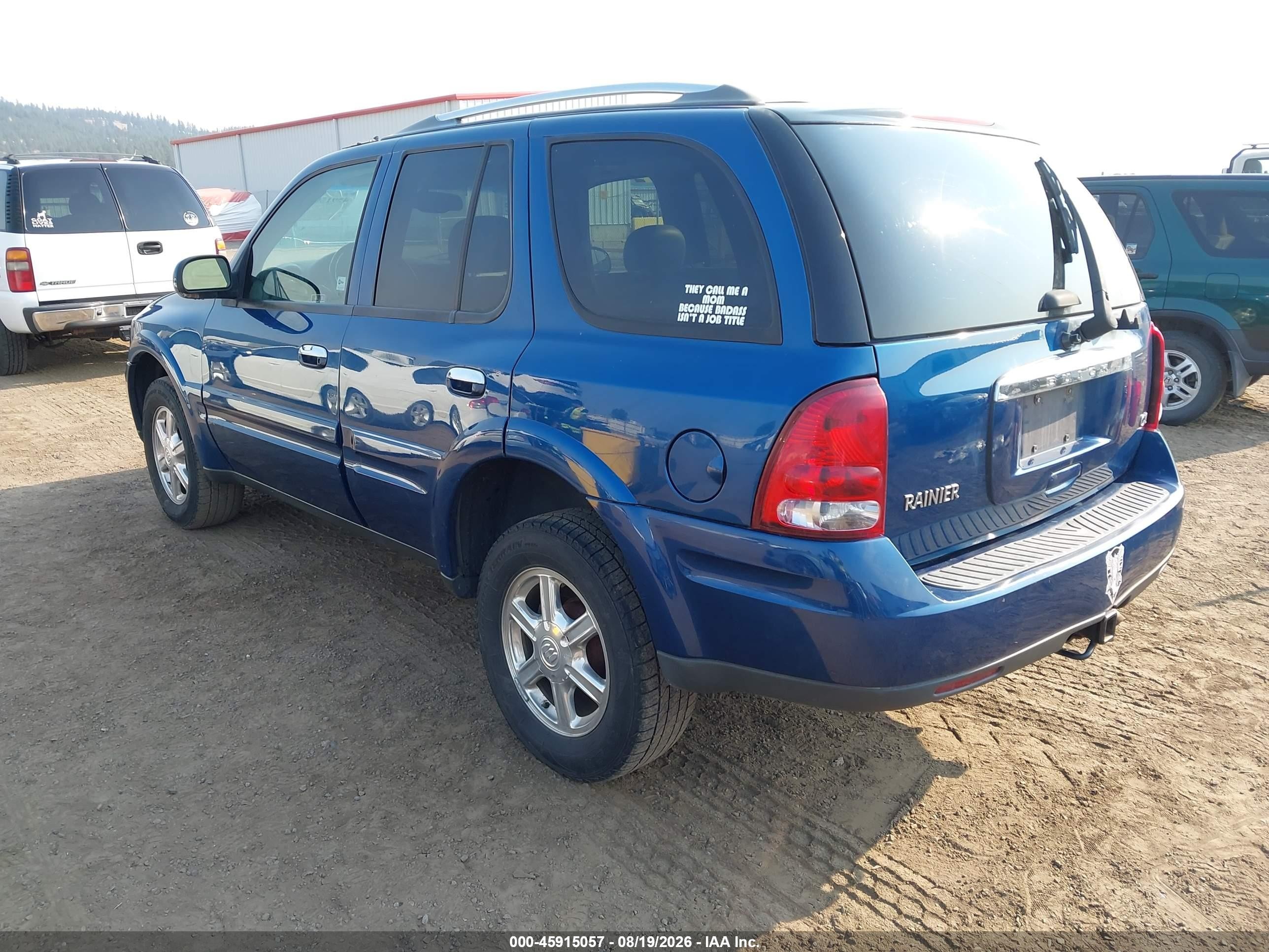 2006 Buick Rainier Cxl Blue vin: 5GADT13S462223913
