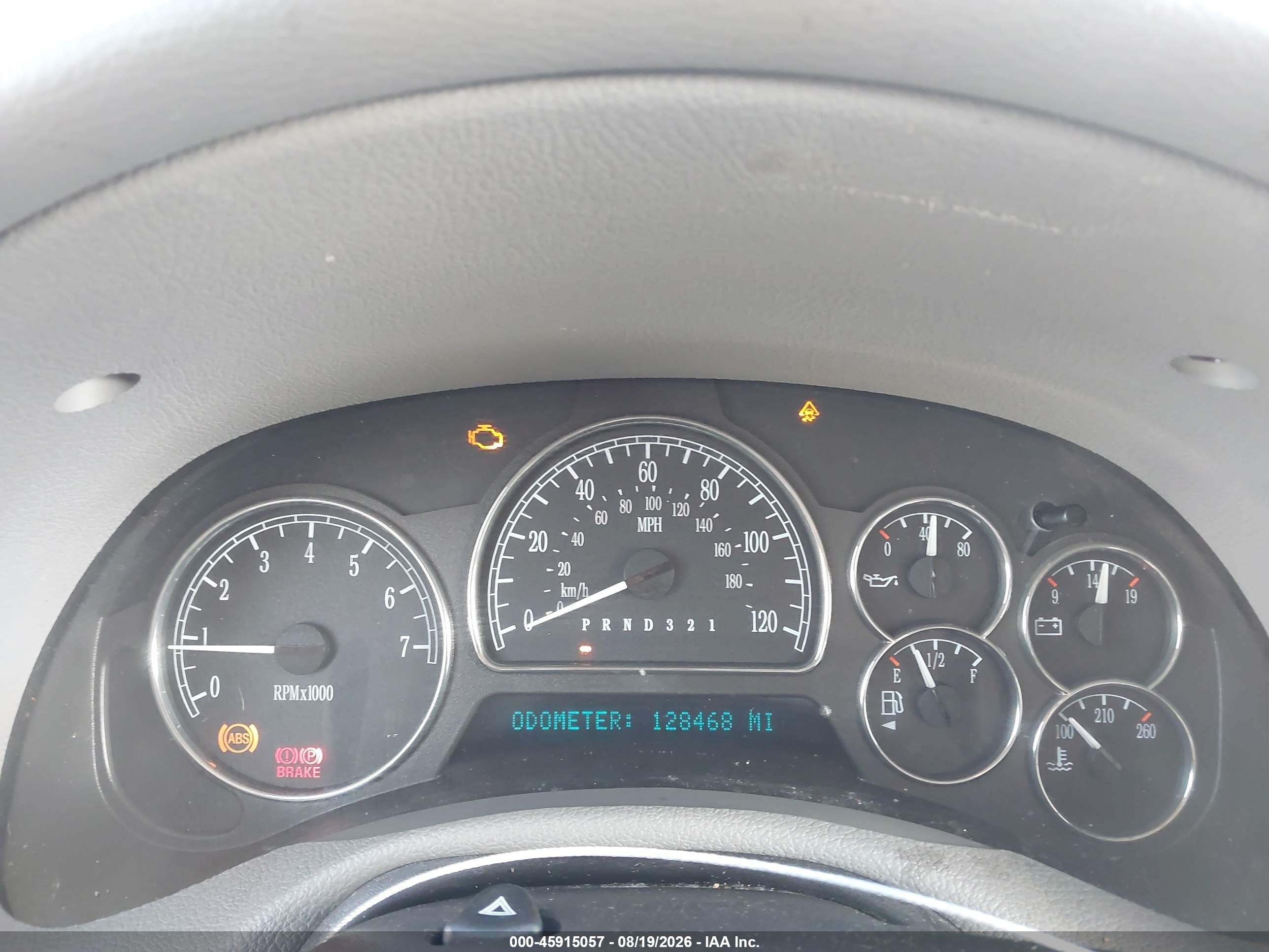 2006 Buick Rainier Cxl Blue vin: 5GADT13S462223913