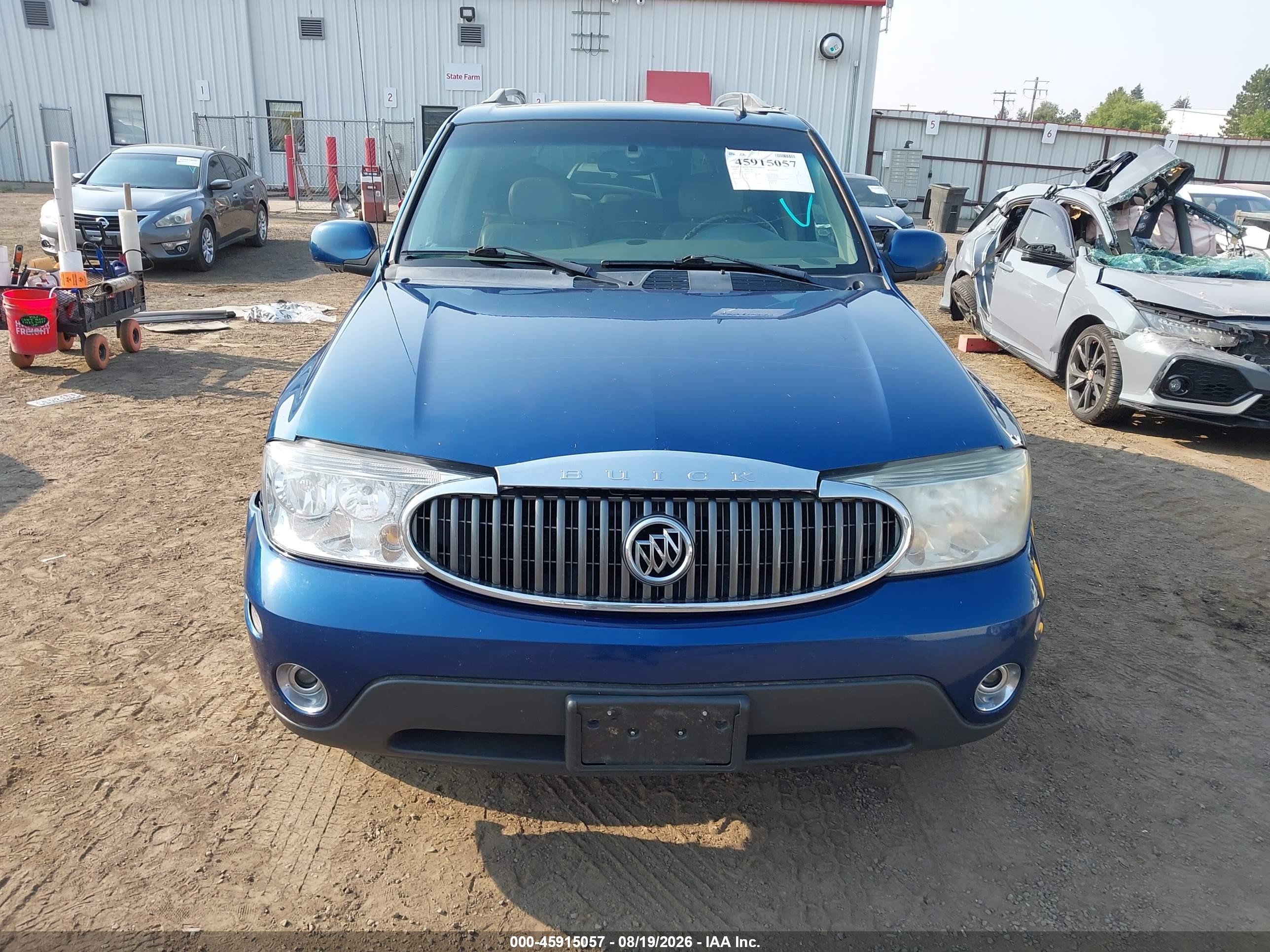 2006 Buick Rainier Cxl Blue vin: 5GADT13S462223913