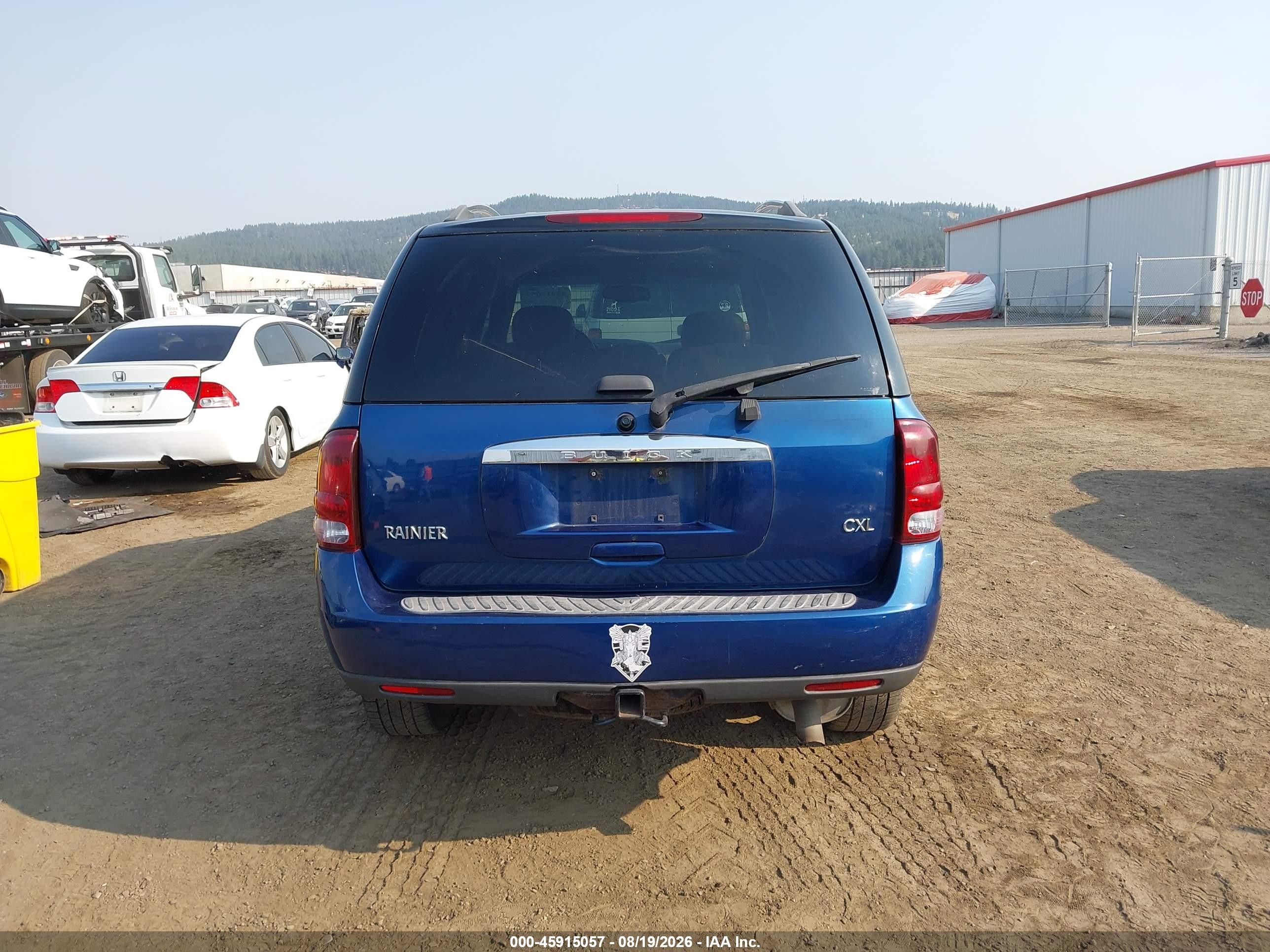 2006 Buick Rainier Cxl Blue vin: 5GADT13S462223913