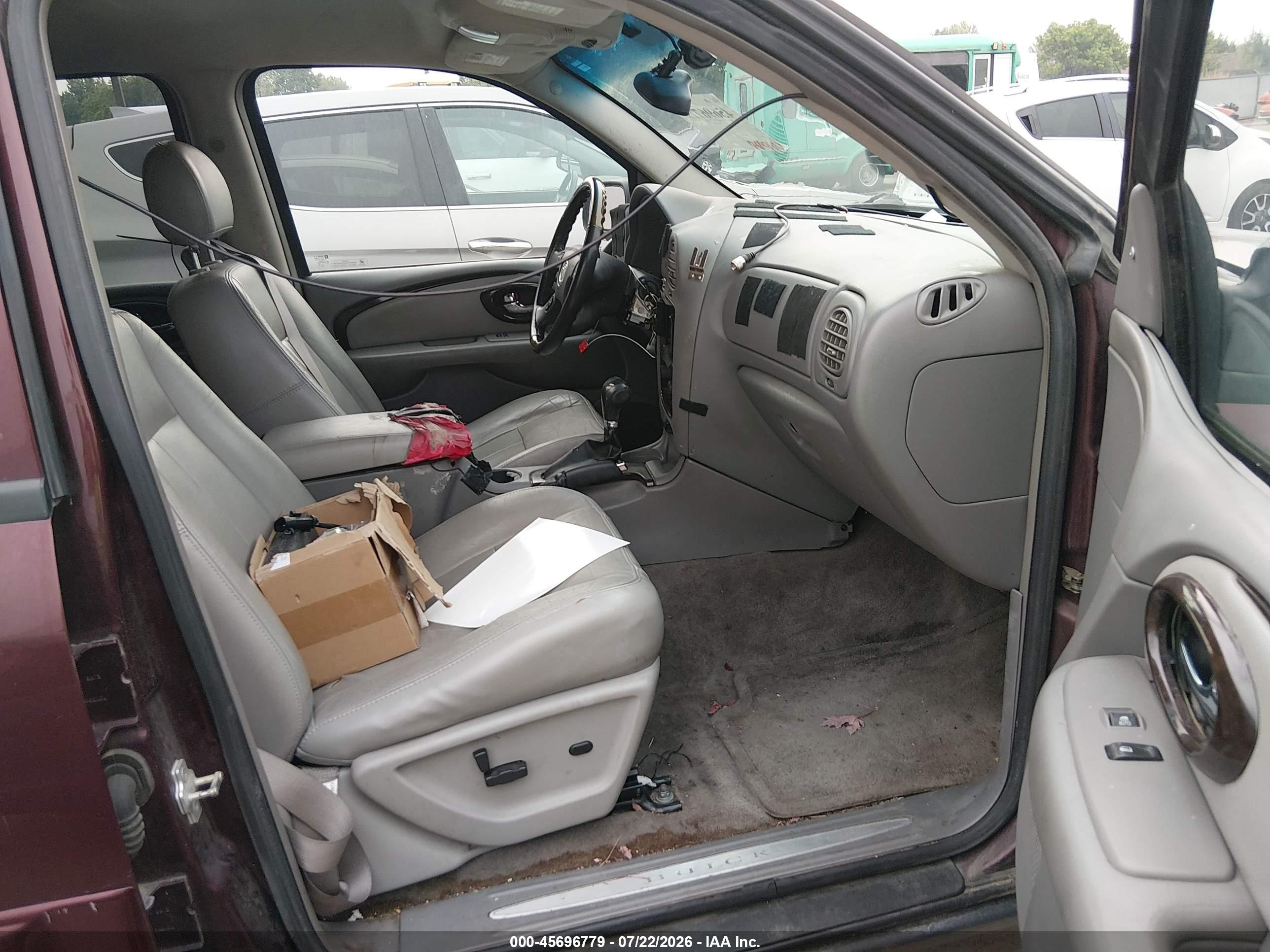 2006 Buick Rainier Cxl Burgundy vin: 5GADT13S462292732