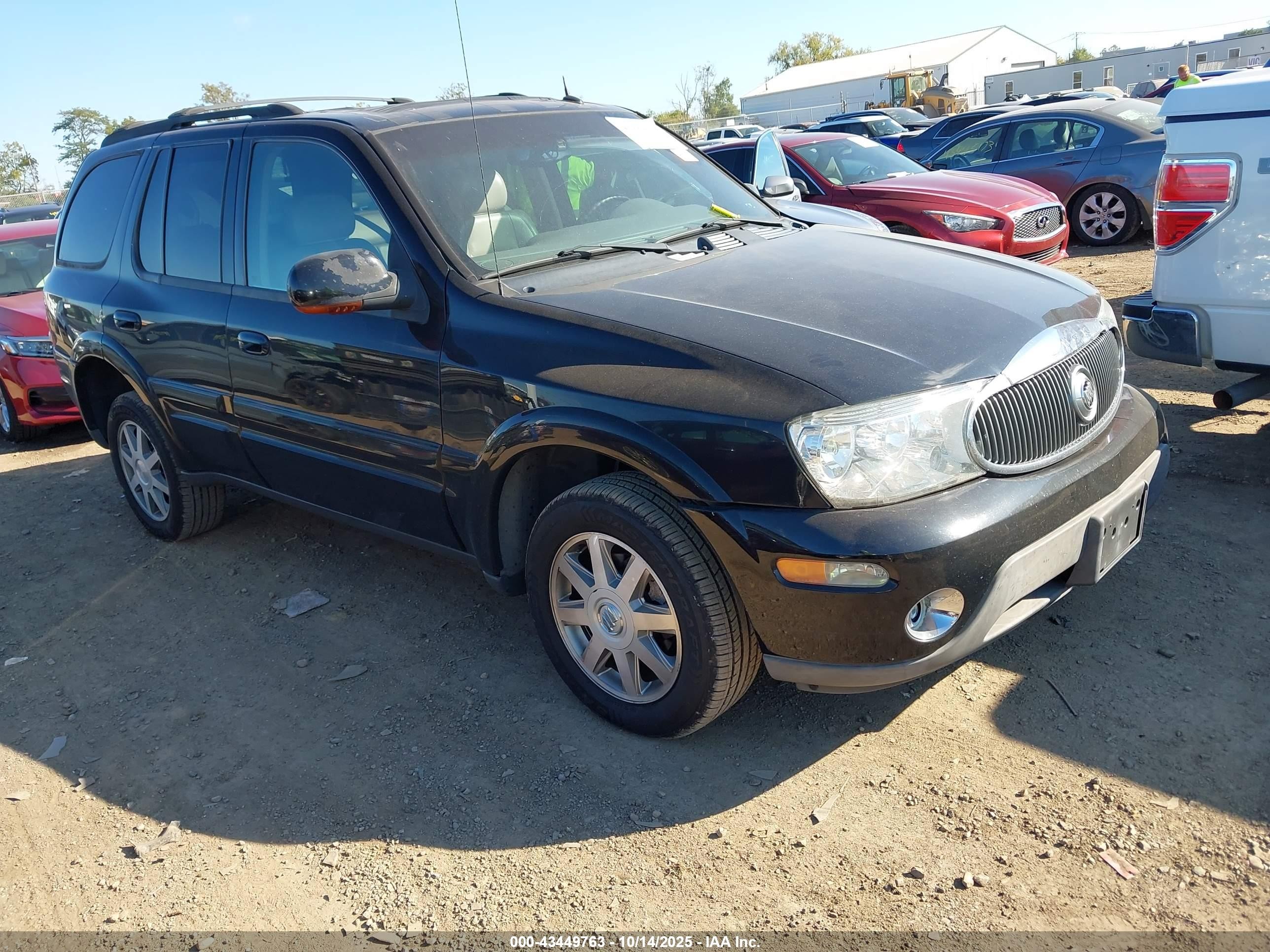 2004 Buick Rainier Cxl Черный vin: 5GADT13S642183797