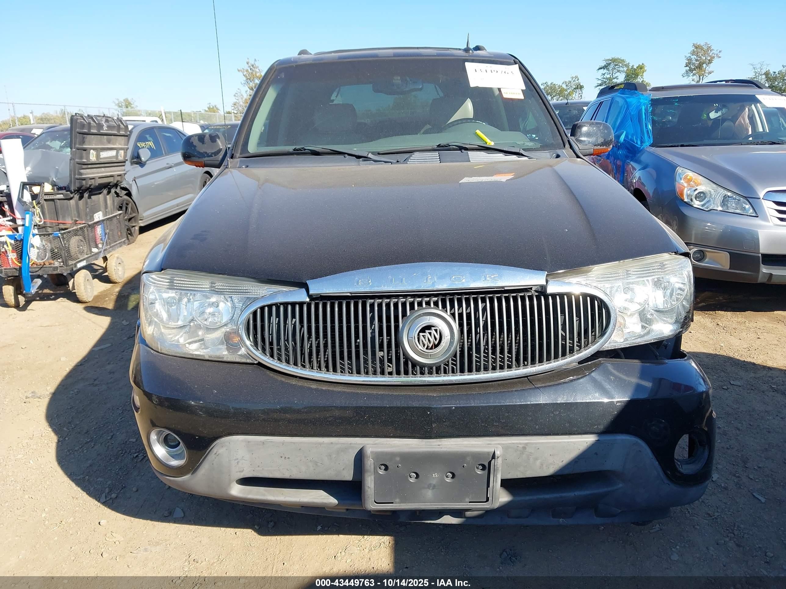 2004 Buick Rainier Cxl Черный vin: 5GADT13S642183797