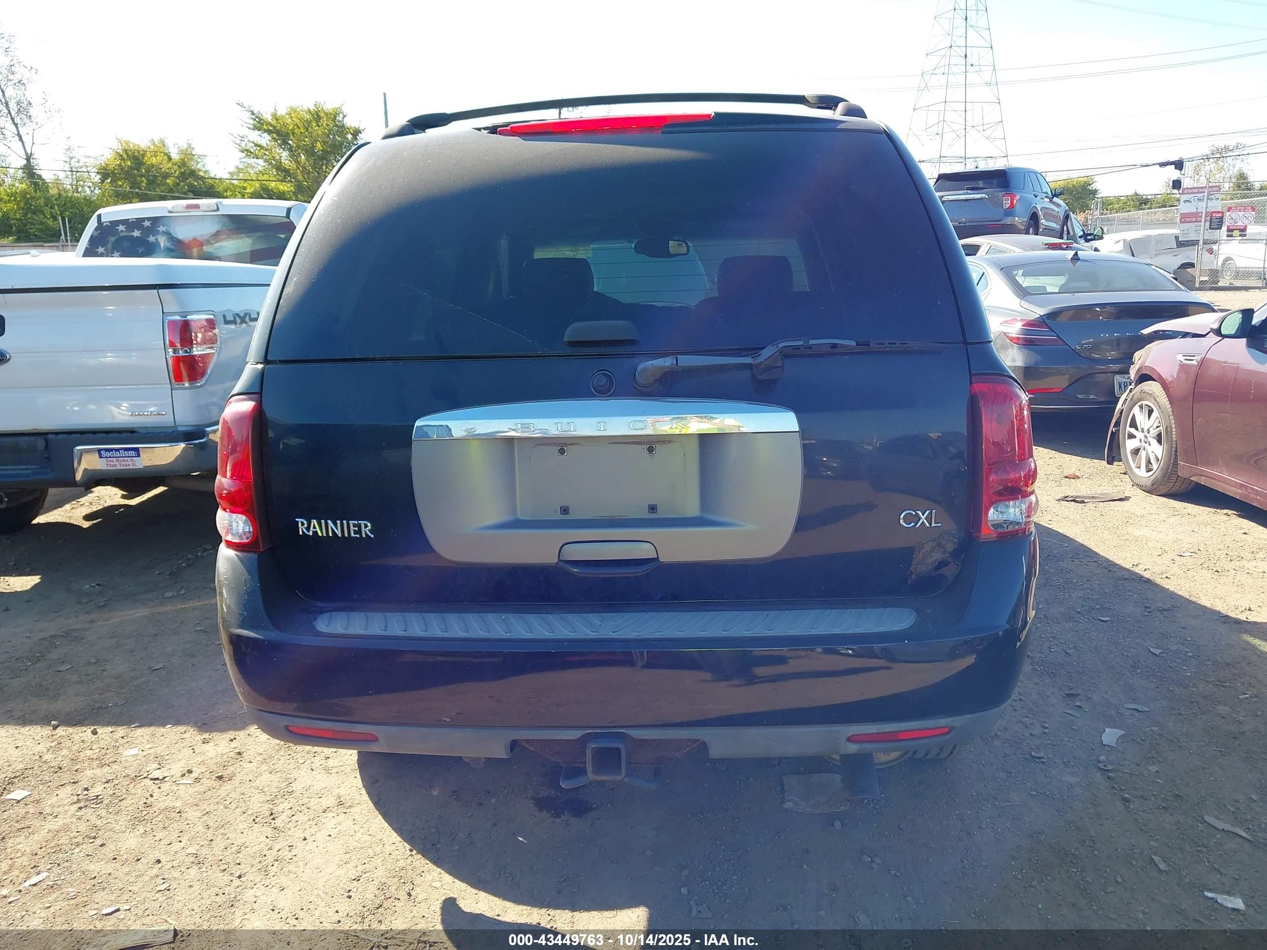 2004 Buick Rainier Cxl Черный vin: 5GADT13S642183797