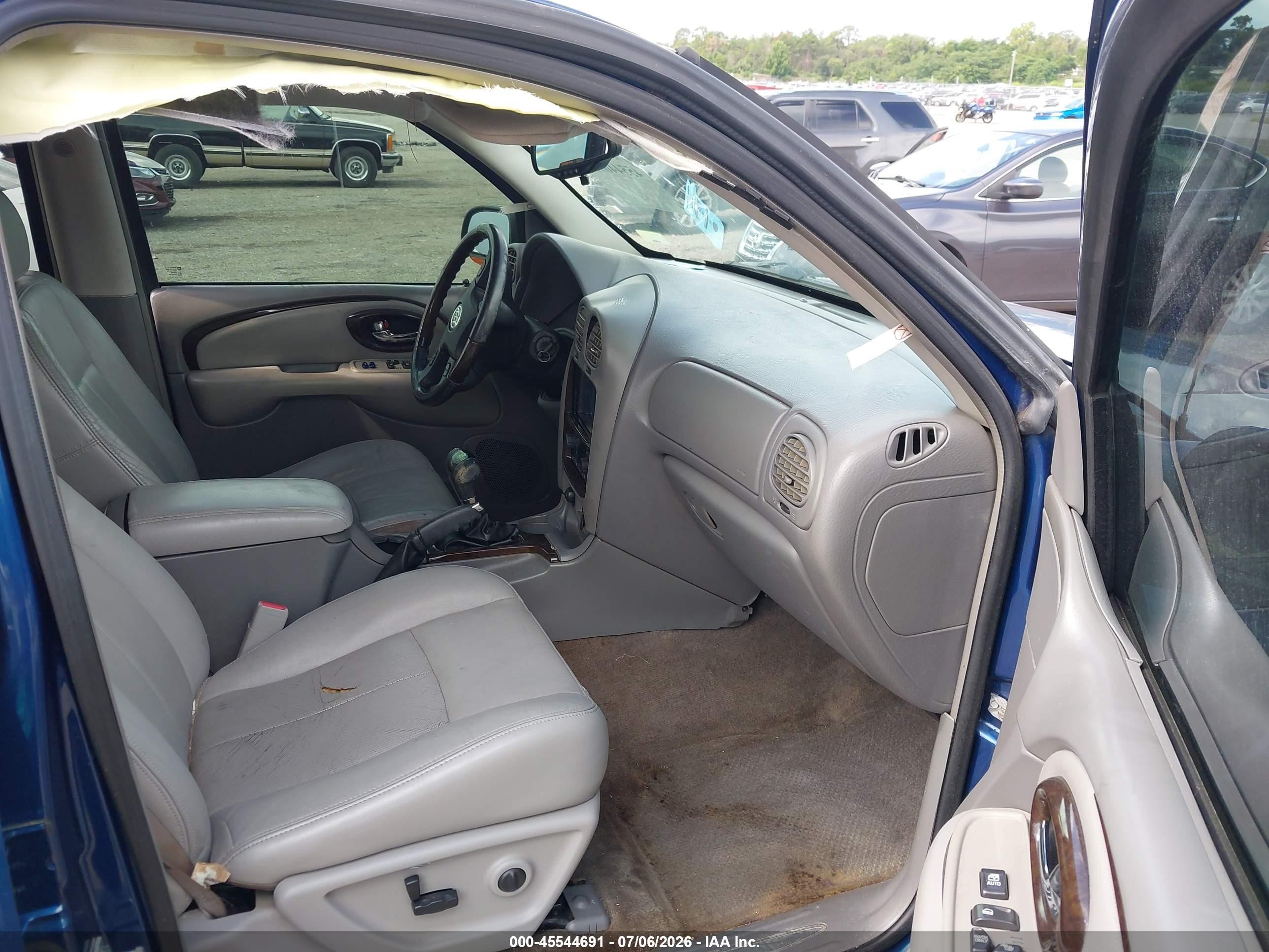 2005 Buick Rainier Cxl Blue vin: 5GADT13S652258404