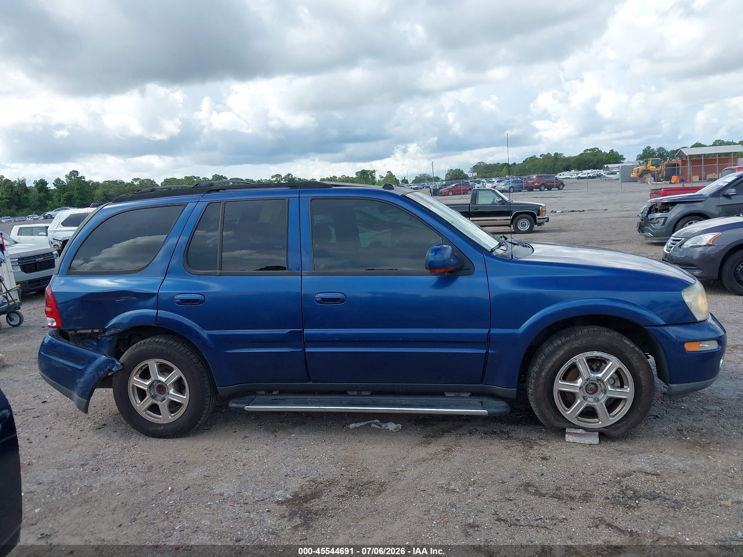 2005 Buick Rainier Cxl Blue vin: 5GADT13S652258404