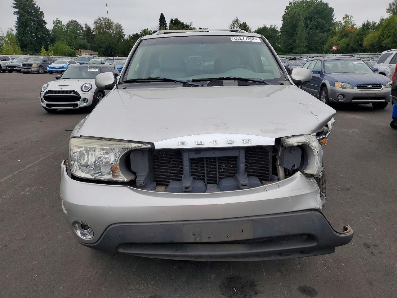2006 Buick Rainier Cxl Silver vin: 5GADT13S762290781