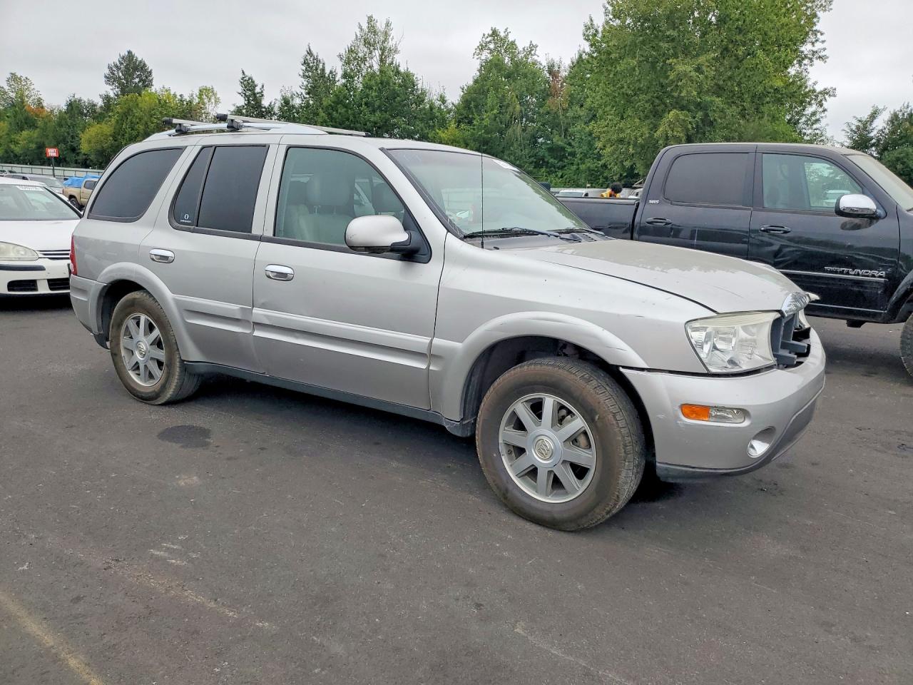 2006 Buick Rainier Cxl Silver vin: 5GADT13S762290781