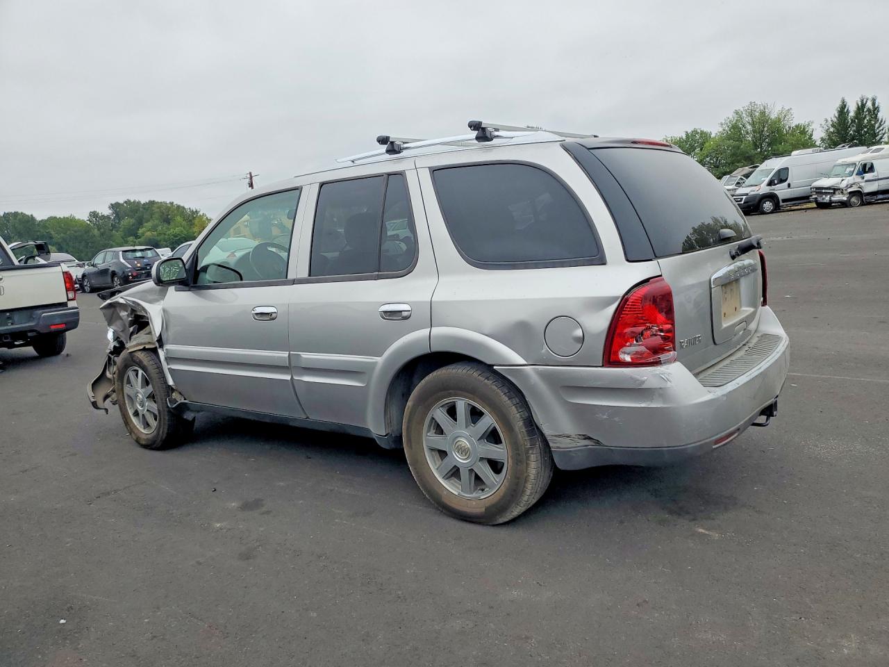 2006 Buick Rainier Cxl Silver vin: 5GADT13S762290781